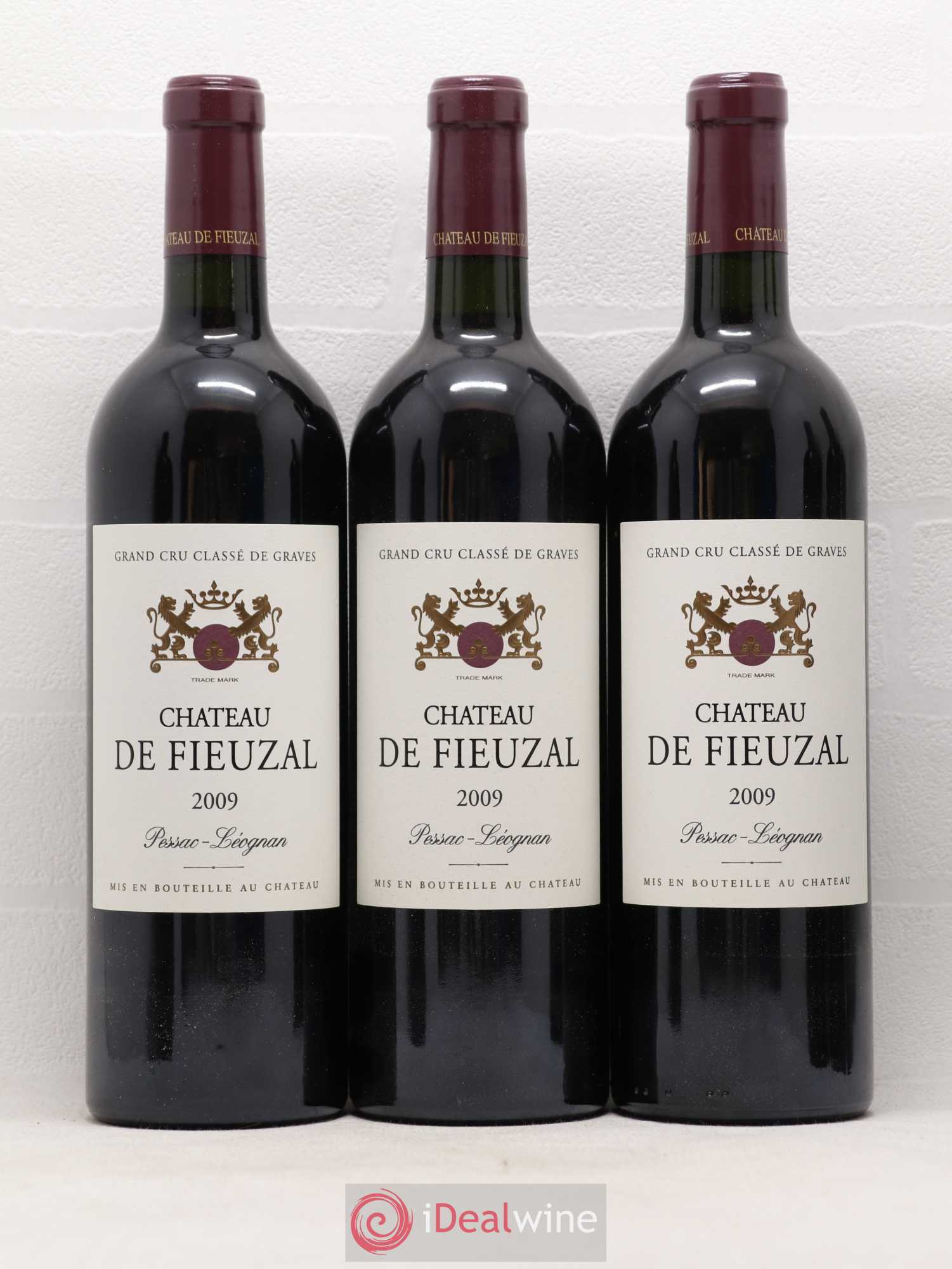 Château de Fieuzal Cru Classé de Graves 2009 - Lot de 6 bouteilles - 1