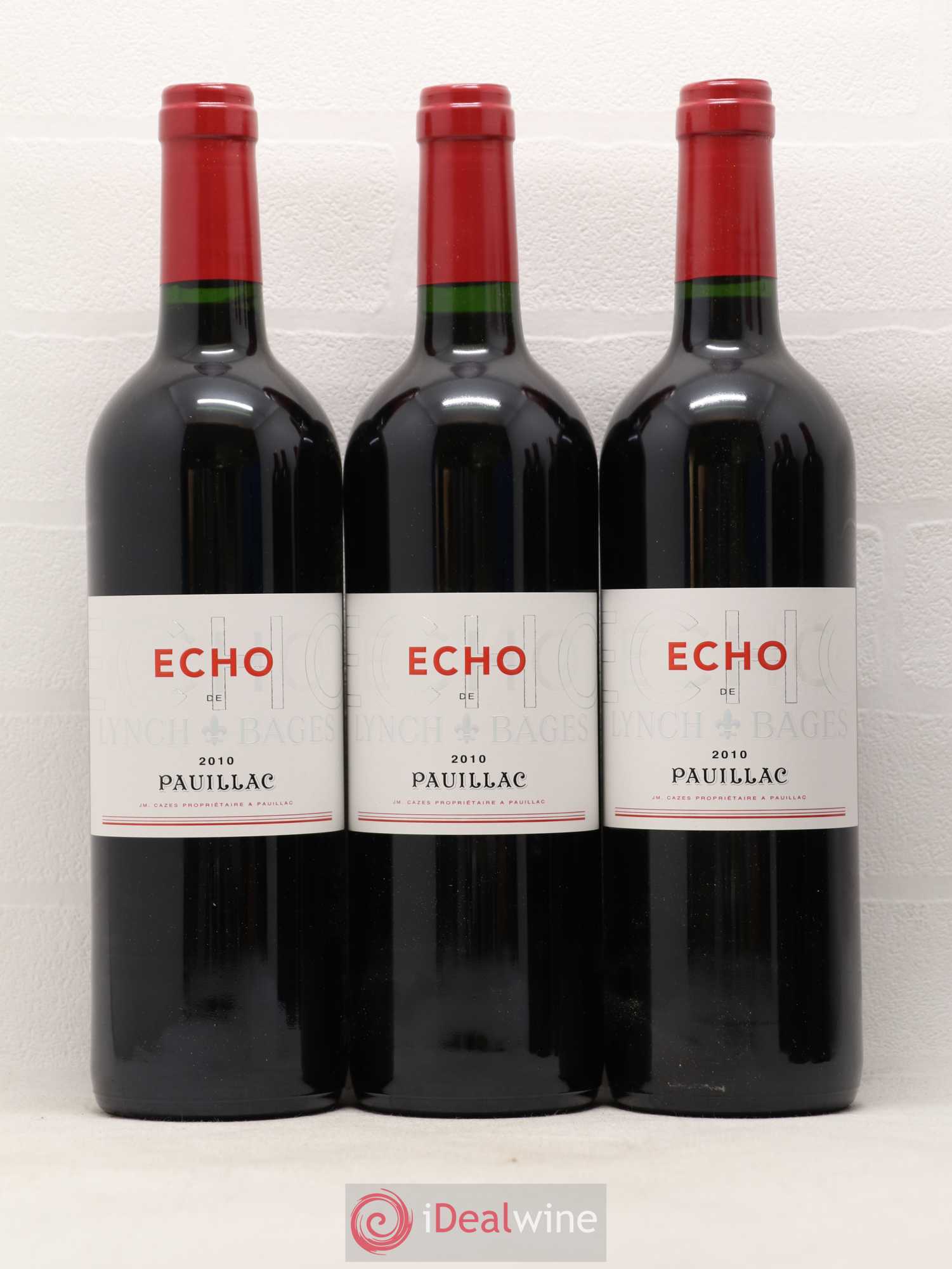 Echo de Lynch Bages Second Vin 2010 - Lot de 6 bouteilles - 1