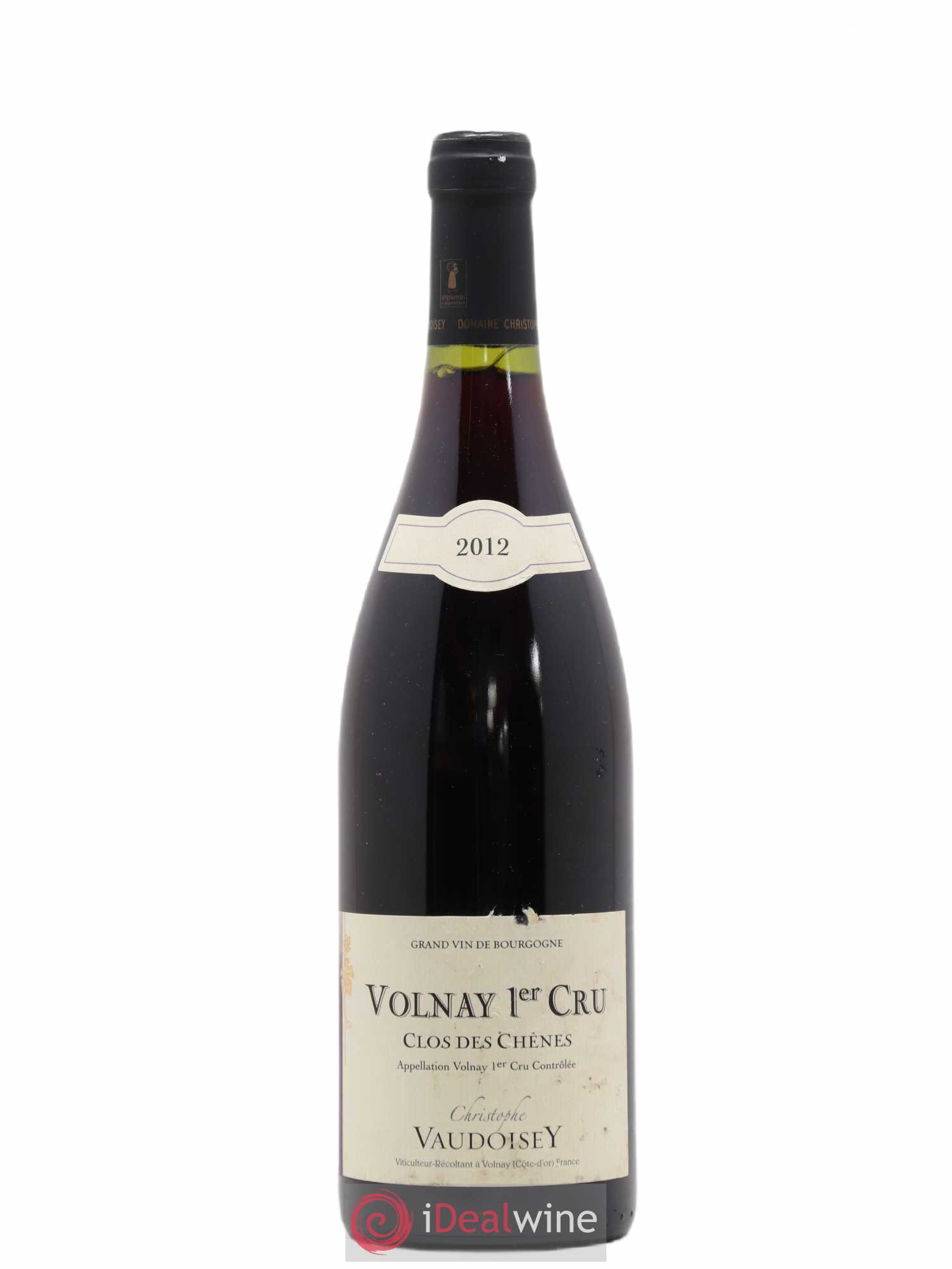 Volnay 1er Cru Clos des Chênes Vaudoisey 2012 - Posten von 1 Flasche - 0