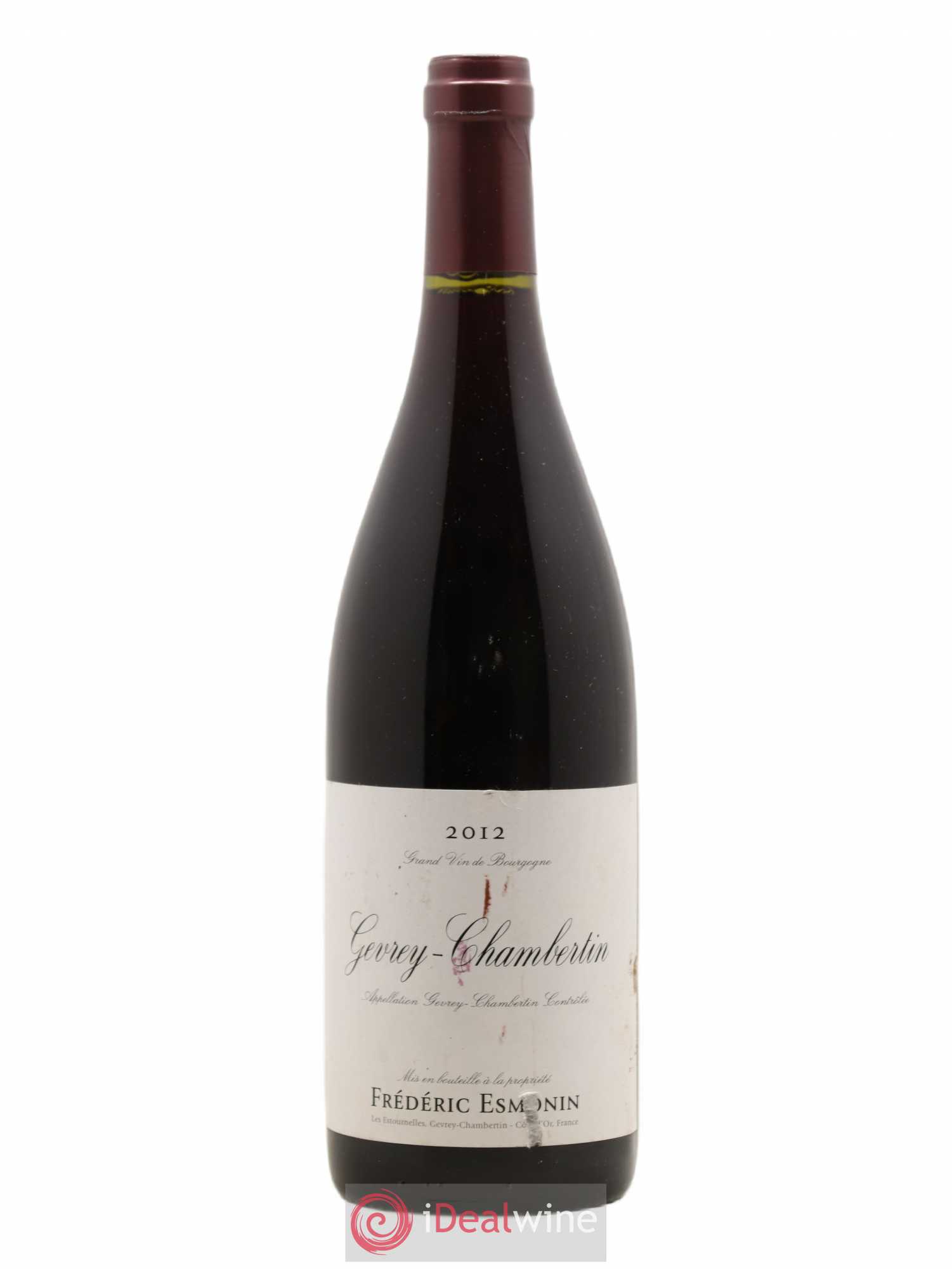 Gevrey-Chambertin Frederic Esmonin 2012 - Lot de 1 bouteille - 0