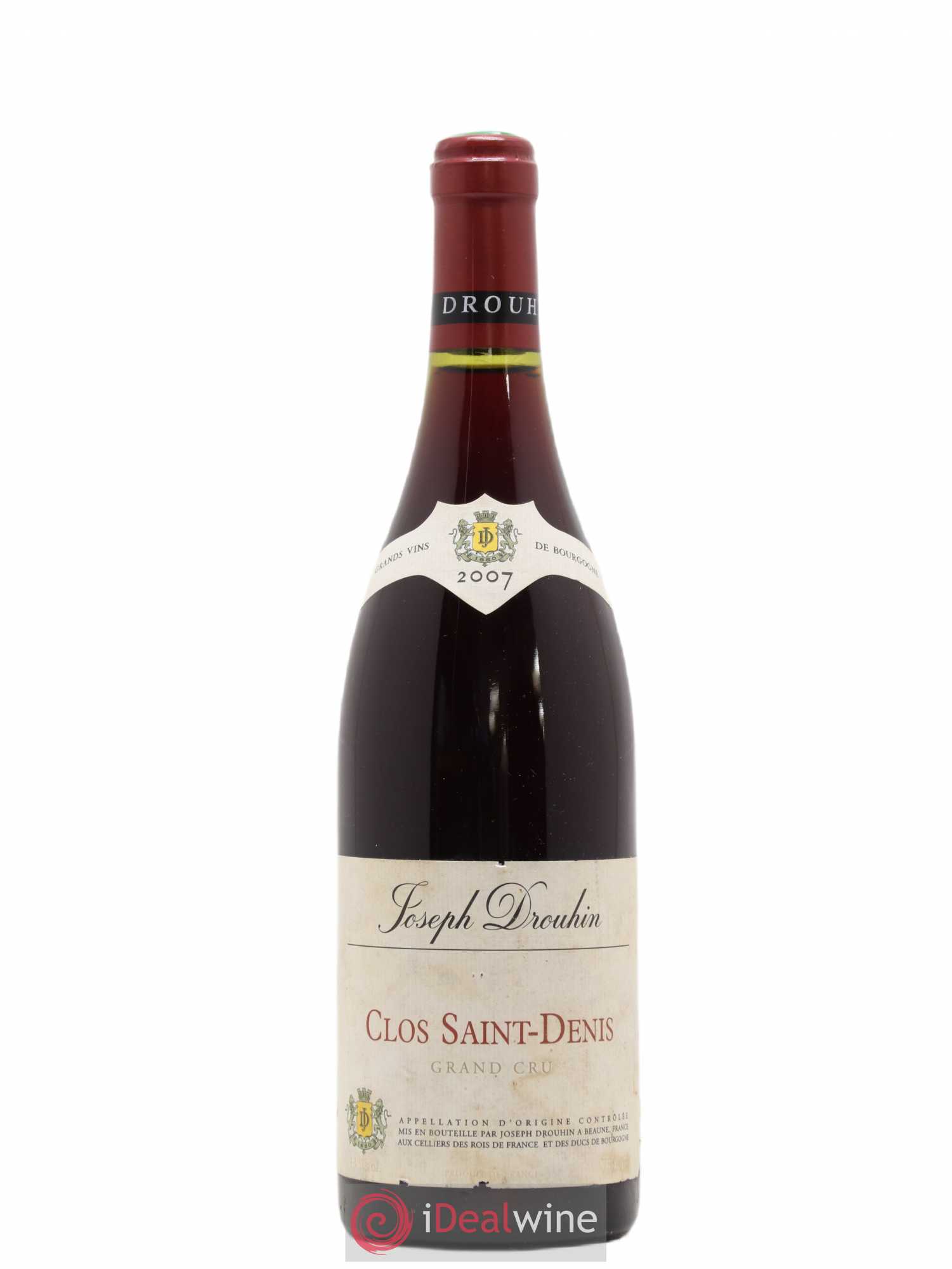 Clos Saint-Denis Grand Cru Joseph Drouhin 2007 - Lot de 1 bouteille - 0