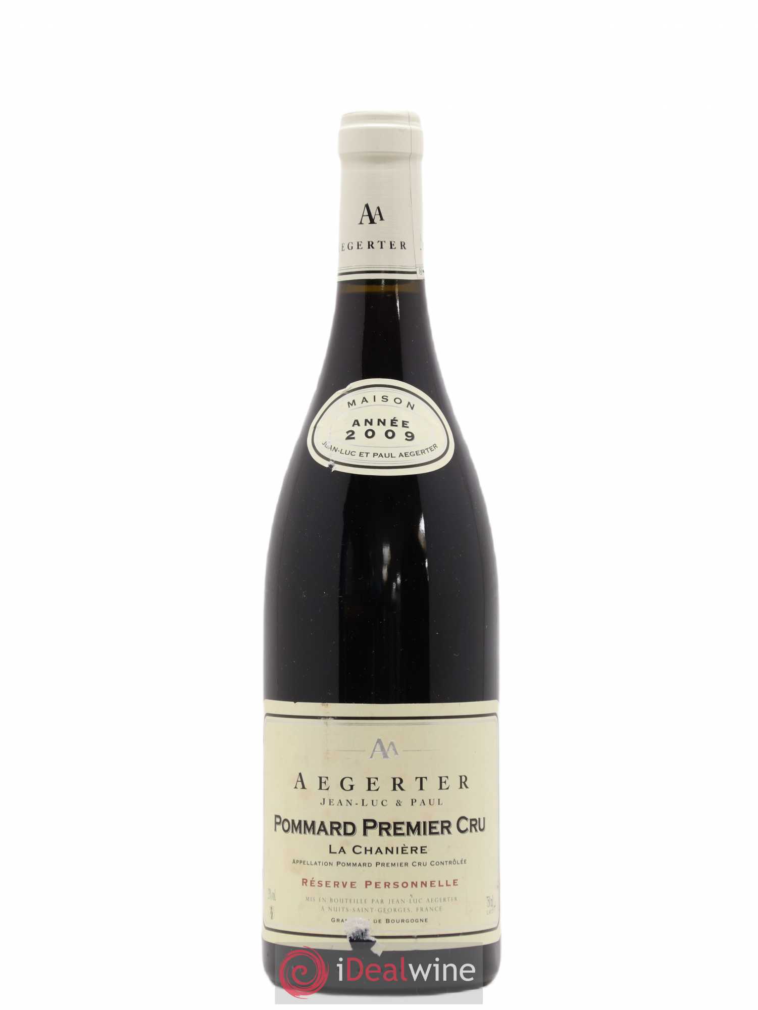 Pommard 1er Cru La Chanière Reserve Personnelle Aegeter 2009 - Posten von 1 Flasche - 0