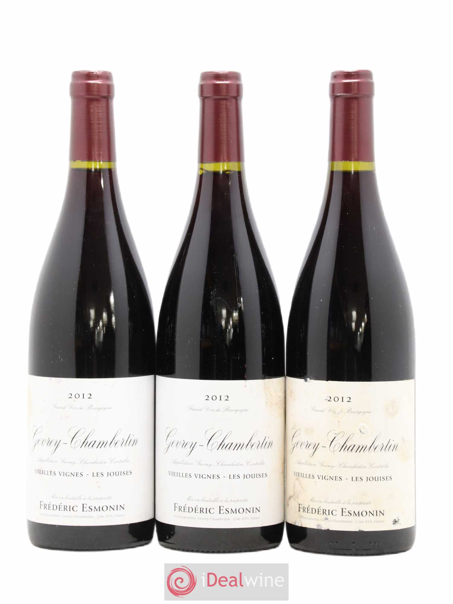 Gevrey-Chambertin Vieilles Vignes Les Jouises Frédéric Esmonin 2012 - Posten von 6 Flaschen - 1