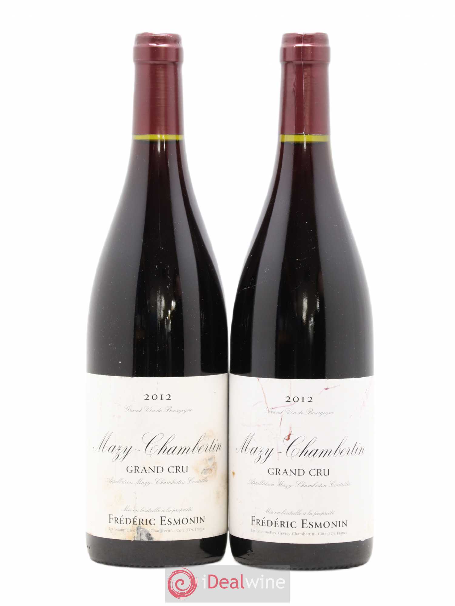 Mazis-Chambertin Grand Cru Frederic Esmonin 2012 - Lot de 2 bouteilles - 0