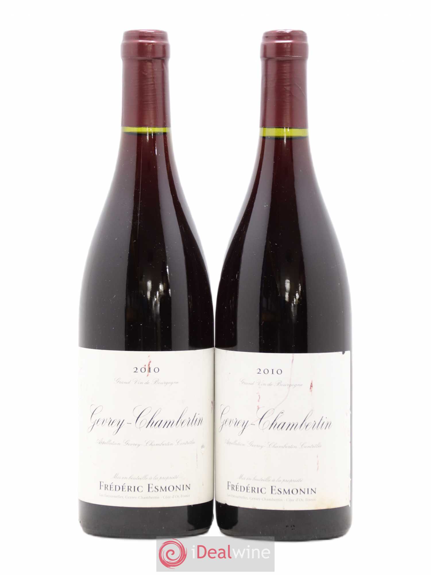 Gevrey-Chambertin Frederic Esmonin 2010 - Lot de 2 bouteilles - 0