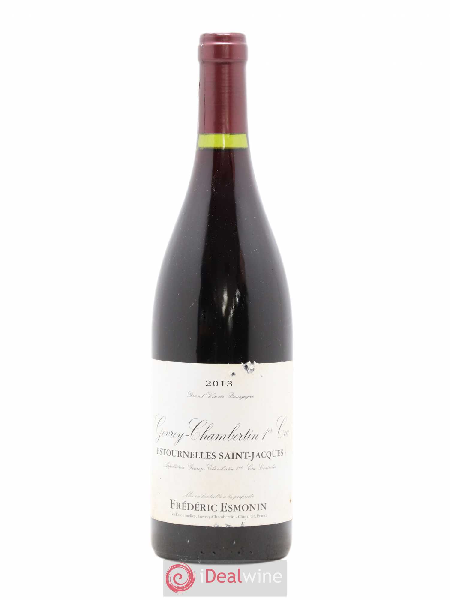 Gevrey-Chambertin 1er Cru Estournelles St jacques Frederic Esmonin 2013 - Posten von 1 Flasche - 0