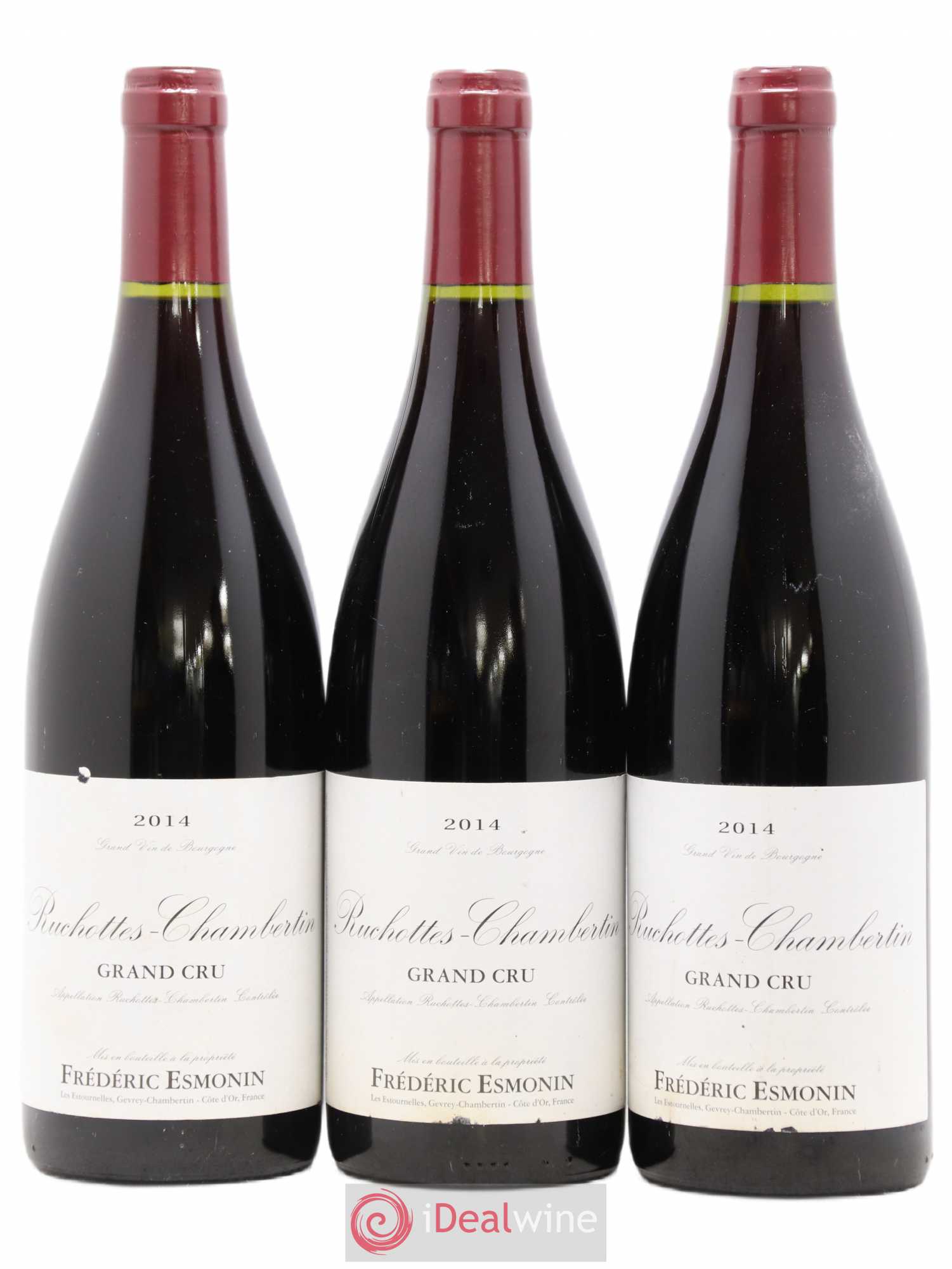 Ruchottes-Chambertin Grand Cru Frederic Esmonin 2014 - Lot de 3 bouteilles - 0