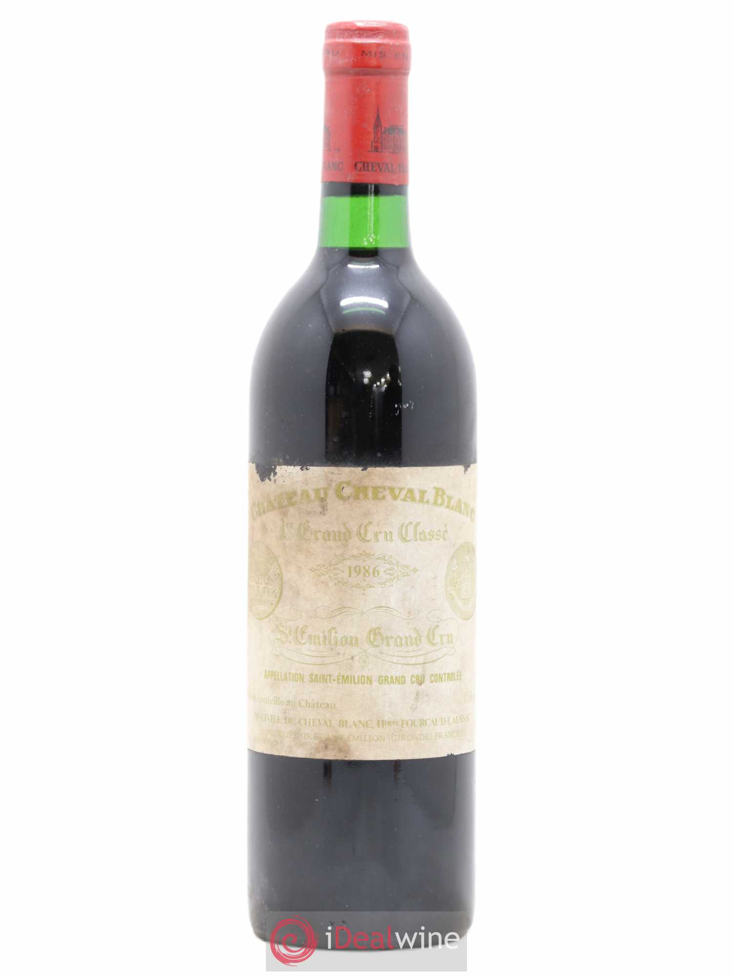 Château Cheval Blanc 1er Grand Cru Classé A 1986 - Lot de 1 bouteille - 0