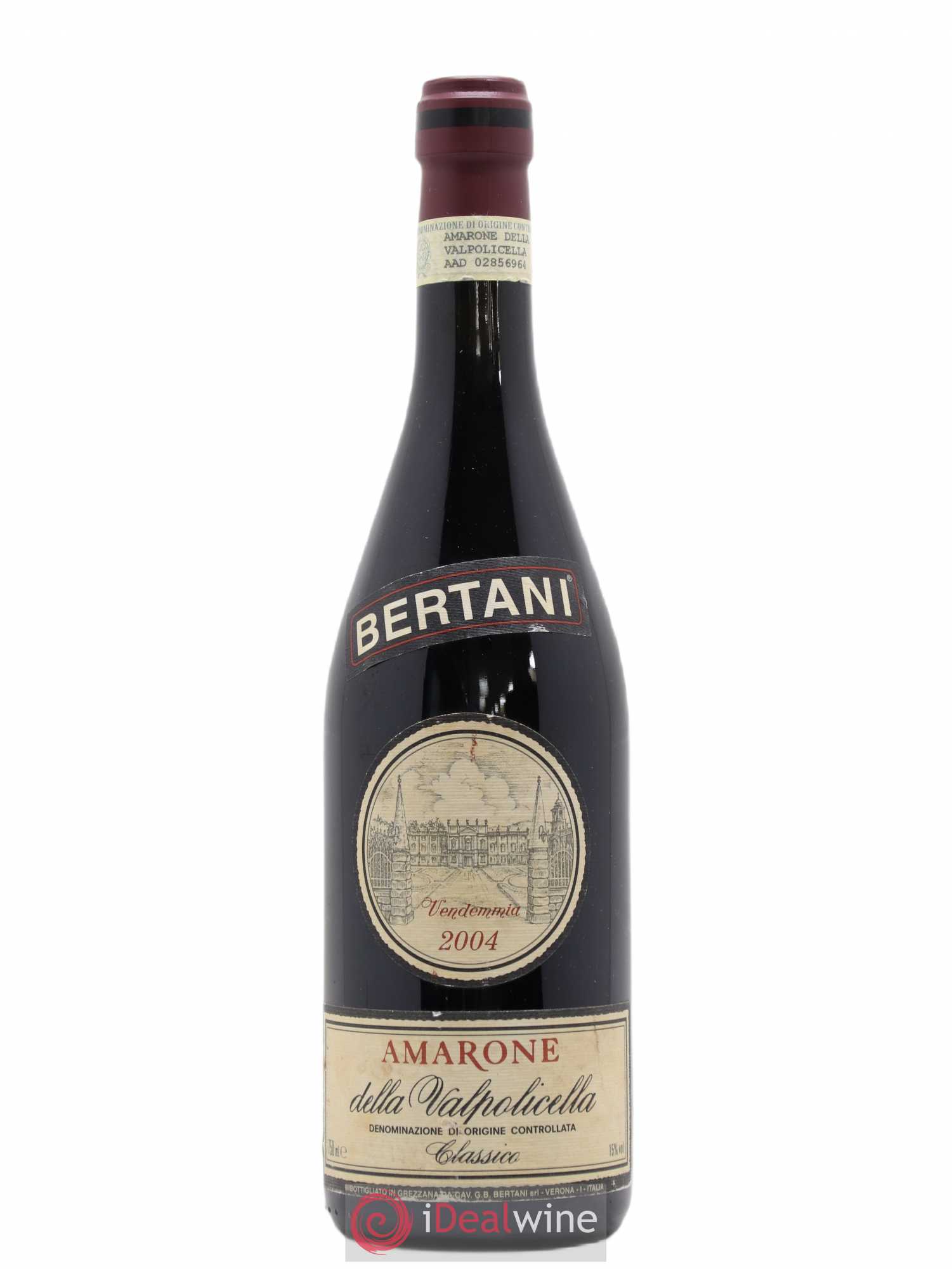 Amarone della Valpolicella DOC Classico Bertani 2004 - Lot de 1 bouteille - 0