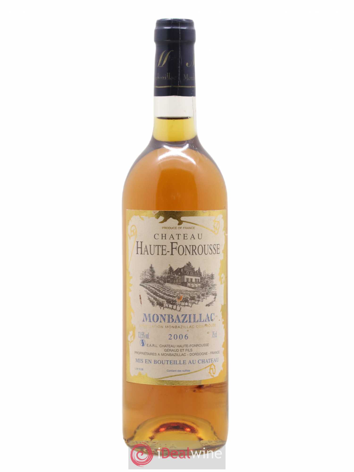 Monbazillac Château Haute Fonrousse 2006 - Posten von 1 Flasche - 0