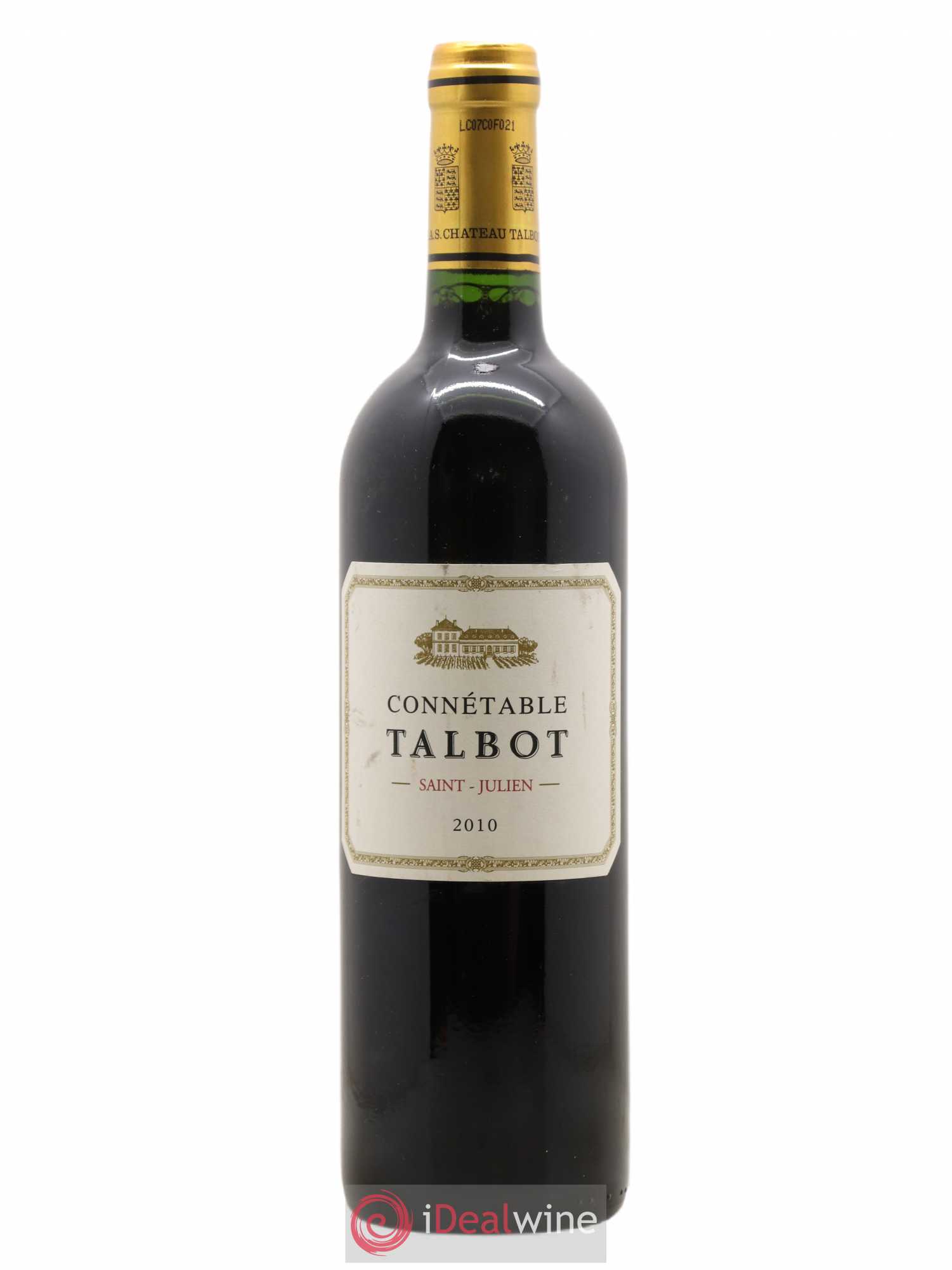 Connétable de Talbot Second Vin 2010 - Posten von 1 Flasche - 0