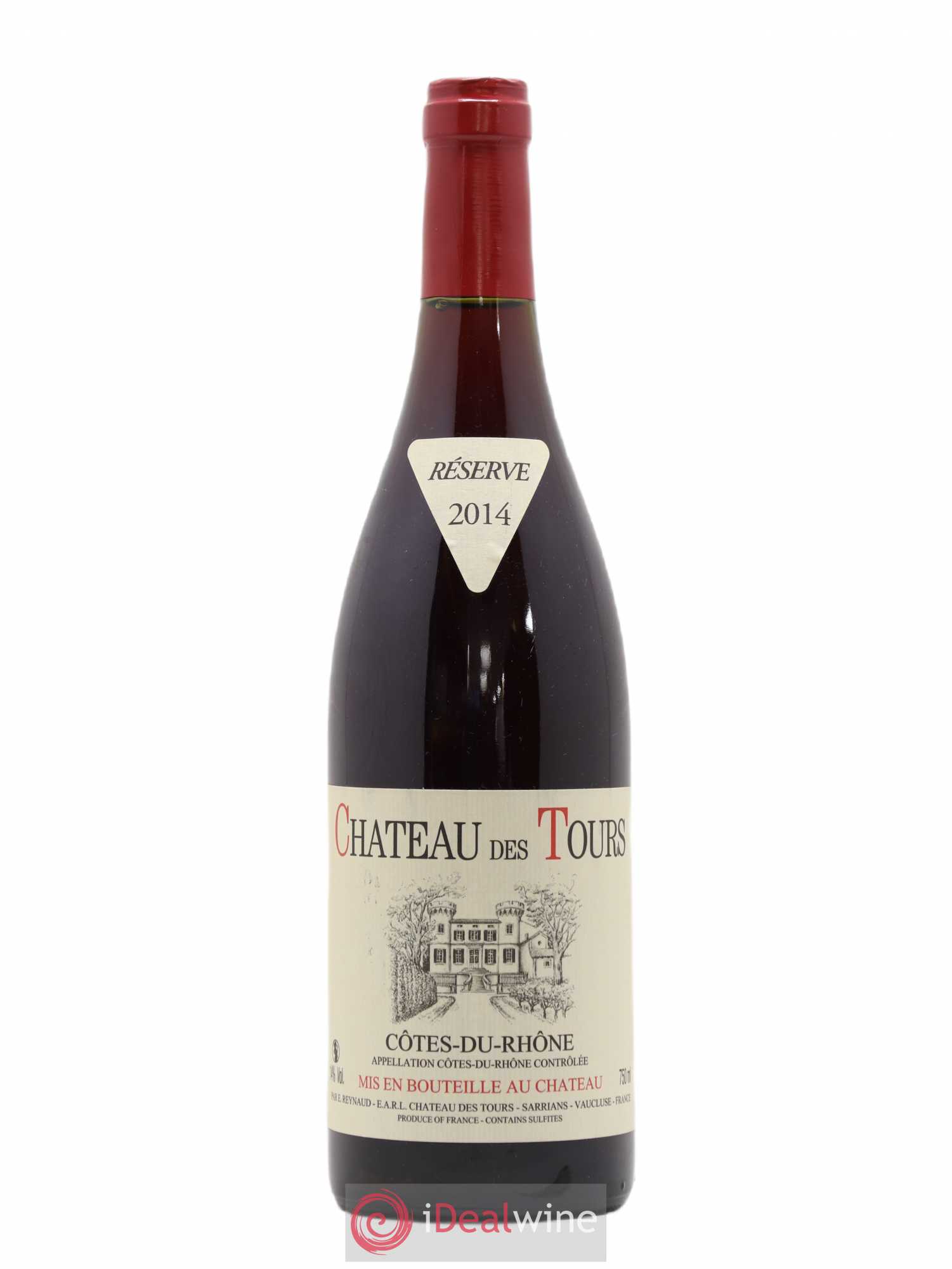 Côtes-du-Rhône Château des Tours Emmanuel Reynaud 2014 - Lot de 1 bouteille - 0
