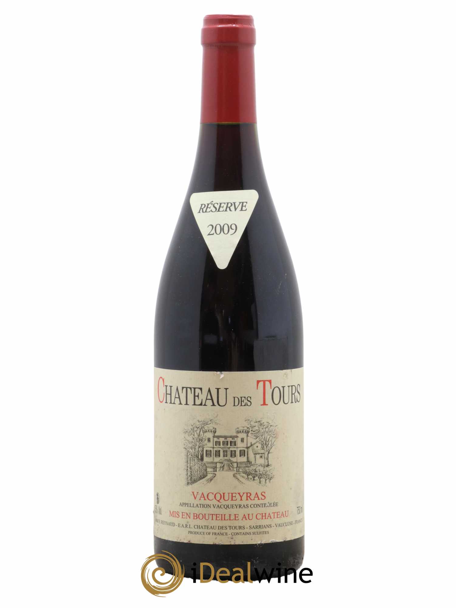 Vacqueyras Château des Tours Emmanuel Reynaud 2009 - Lot de 1 bouteille - 0
