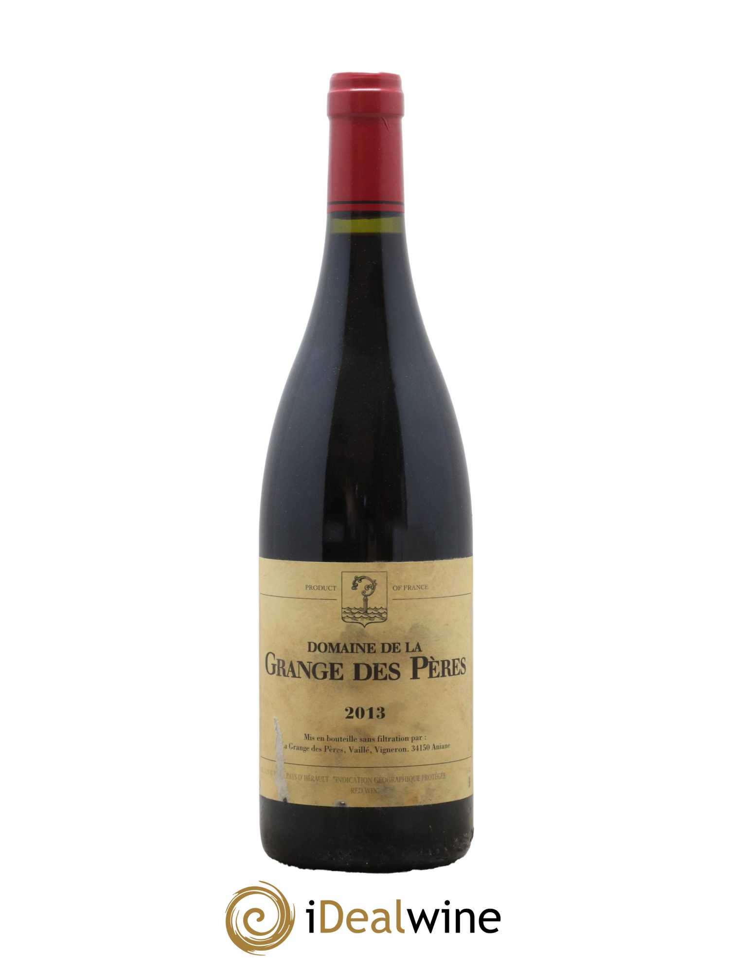 Pays d'Hérault Grange des Pères Laurent Vaillé 2013 - Lot de 1 bouteille - 0