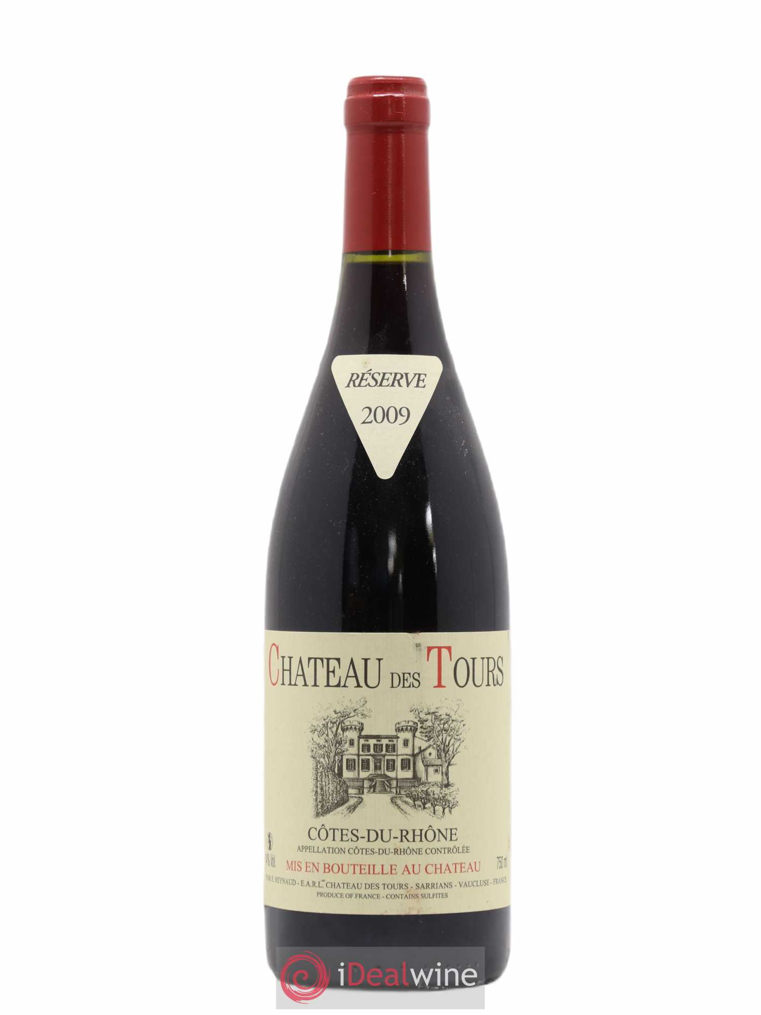 Côtes-du-Rhône Château des Tours Emmanuel Reynaud 2009 - Lot de 1 bouteille - 0