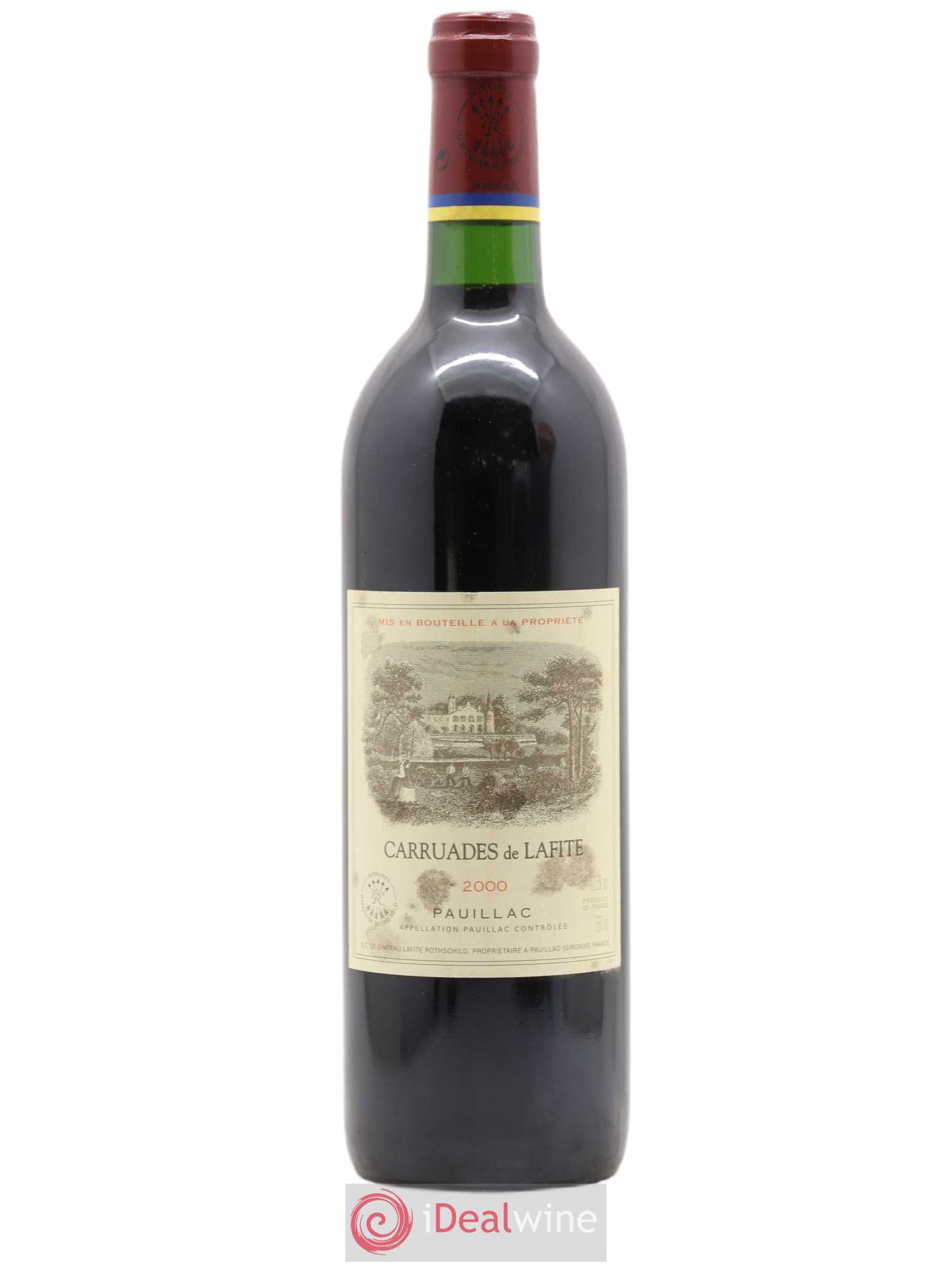 Carruades de Lafite Rothschild Second Vin 2000 - Lot de 1 bouteille - 0