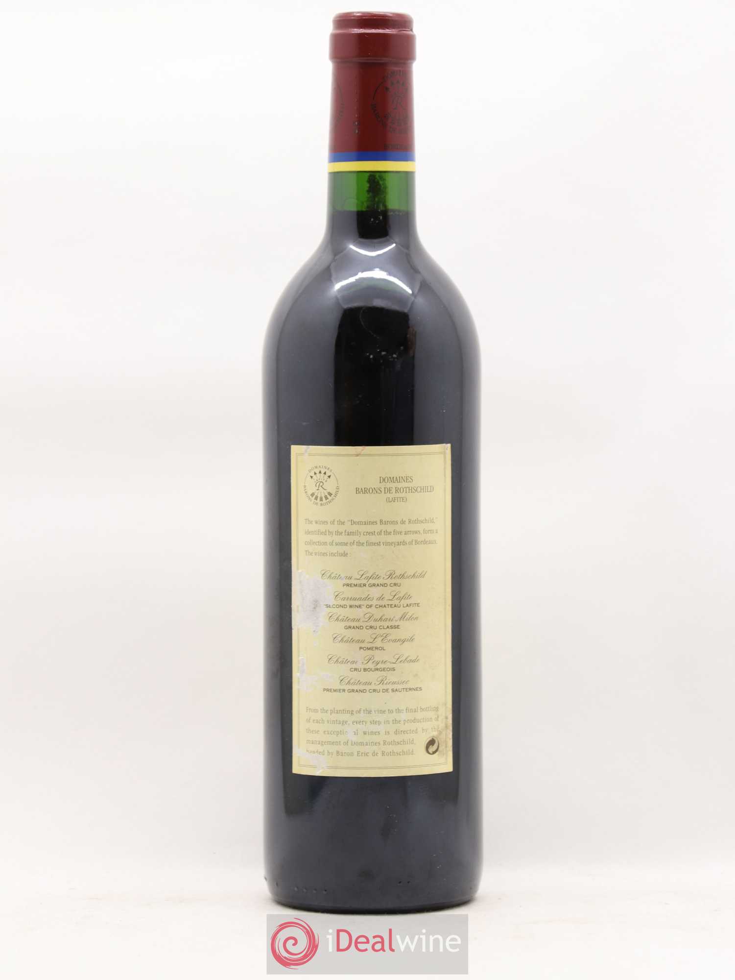 Carruades de Lafite Rothschild Second Vin 2000 - Lot de 1 bouteille - 1