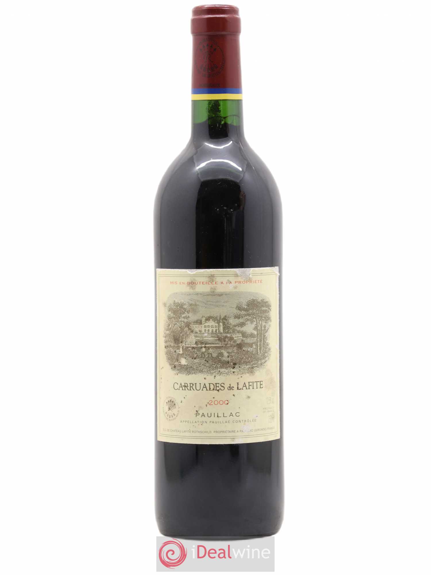 Carruades de Lafite Rothschild Second Vin 2000 - Lot de 1 bouteille - 0