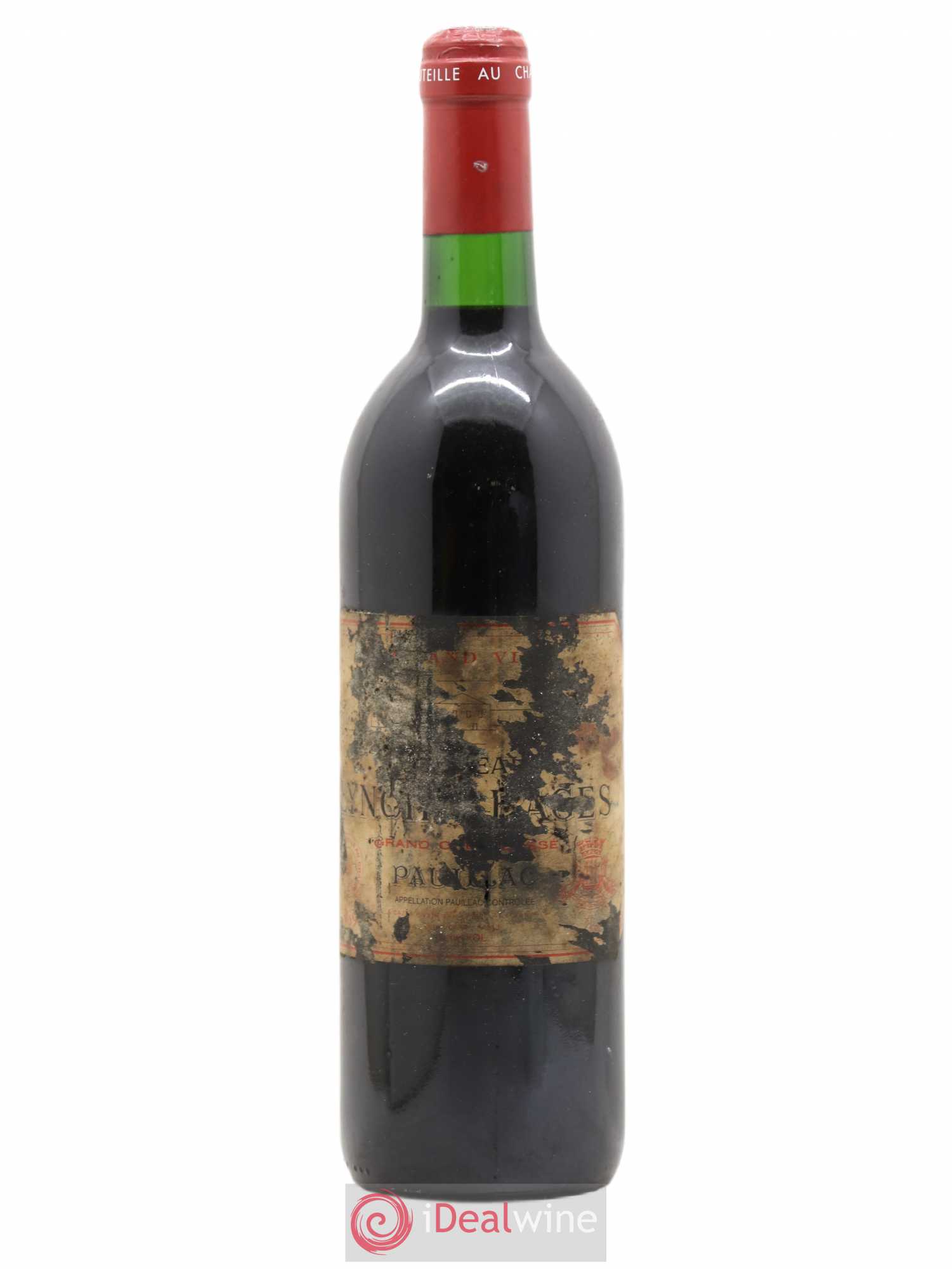 Château Lynch Bages 5ème Grand Cru Classé 1989 - Lot de 1 bouteille - 0