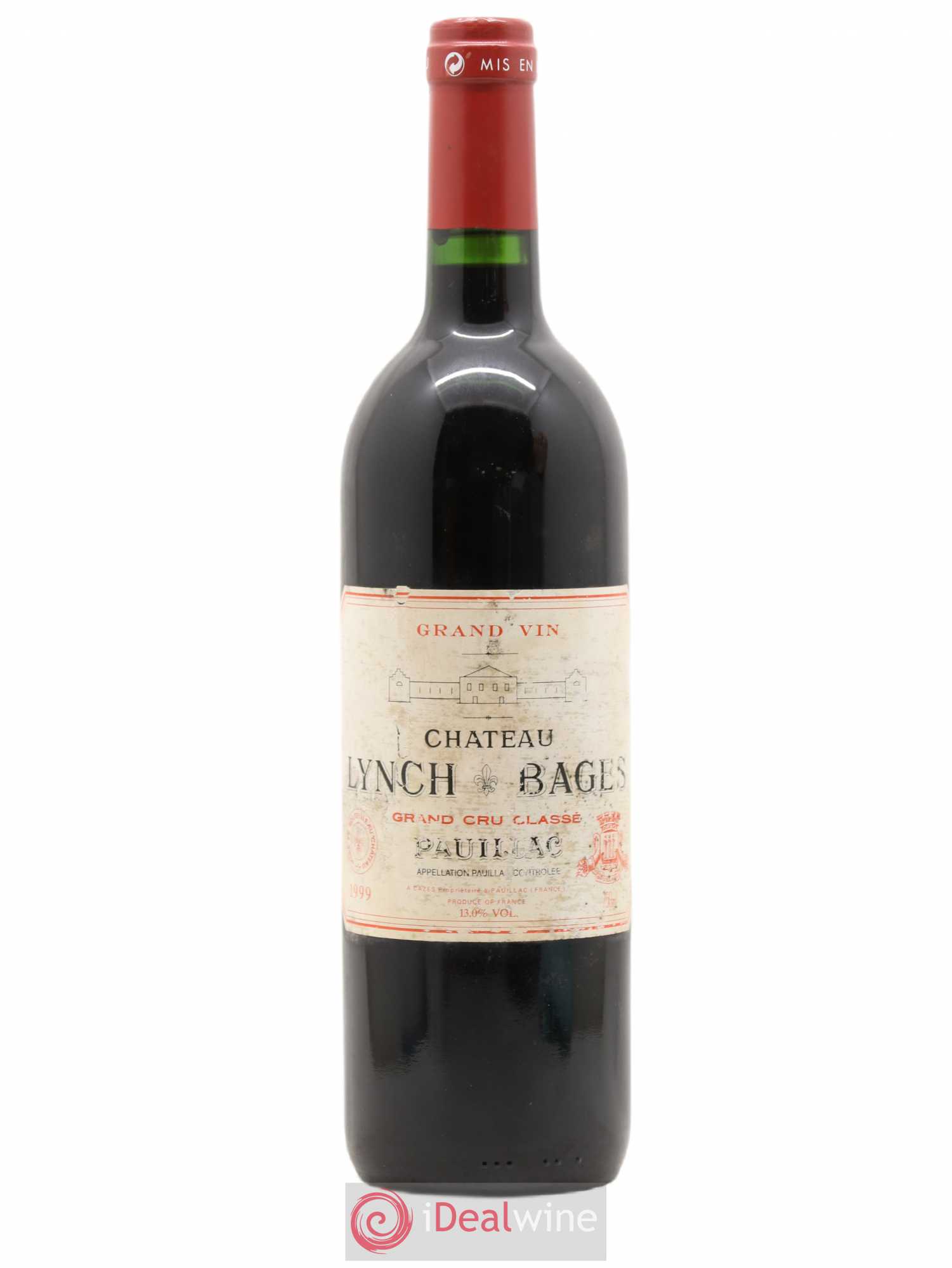 Château Lynch Bages 5ème Grand Cru Classé 1999 - Lot de 1 bouteille - 0