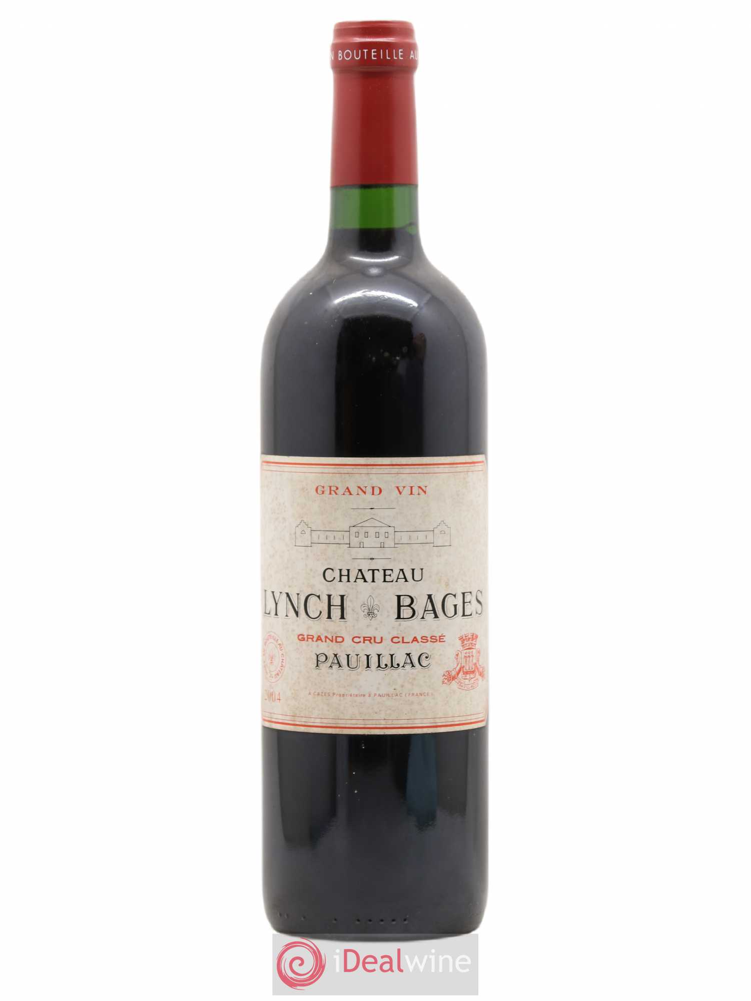Château Lynch Bages 5ème Grand Cru Classé 2004 - Lot de 1 bouteille - 0