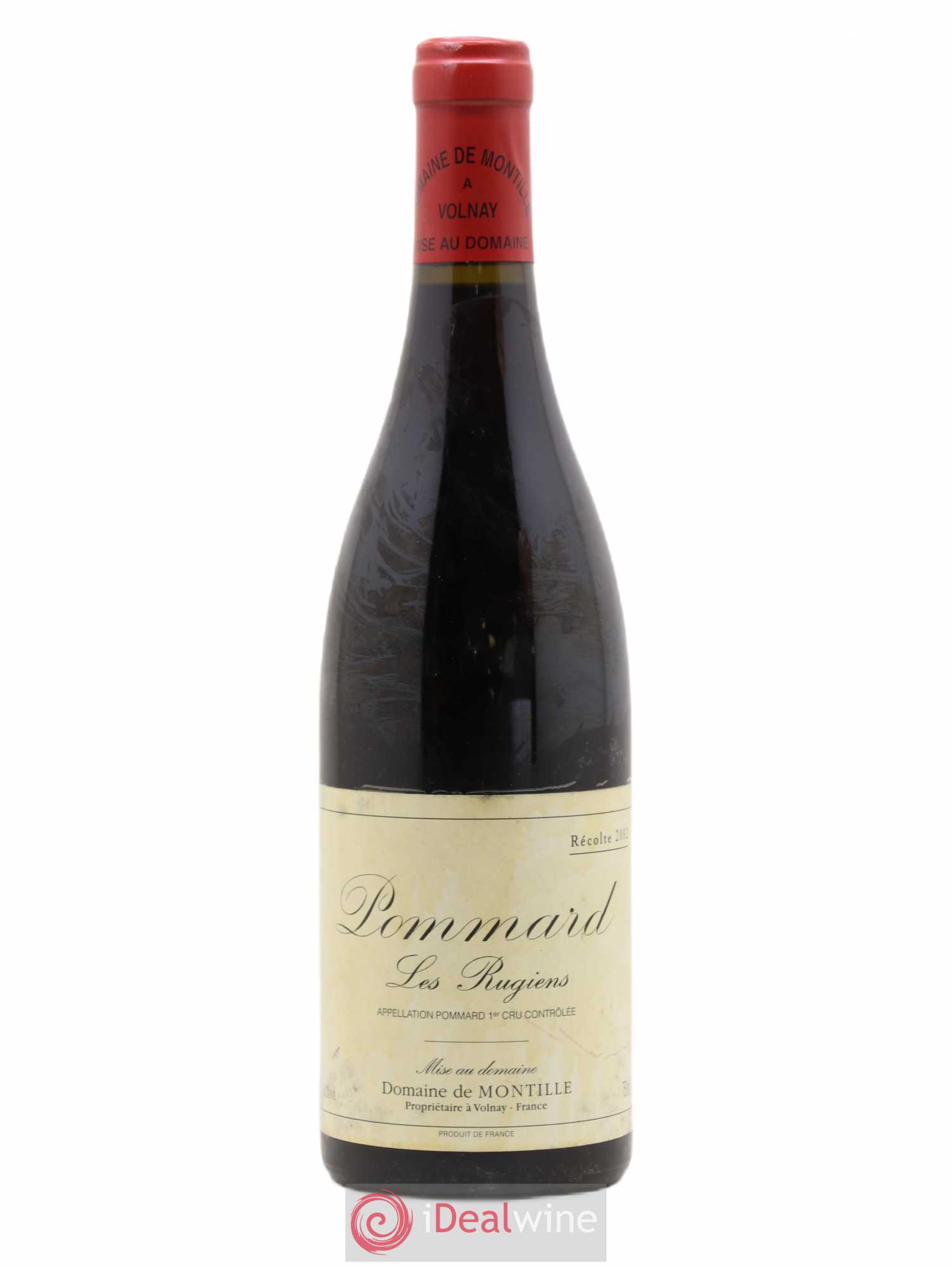 Pommard 1er Cru Les Rugiens De Montille (Domaine) 2002 - Lot de 1 bouteille - 0