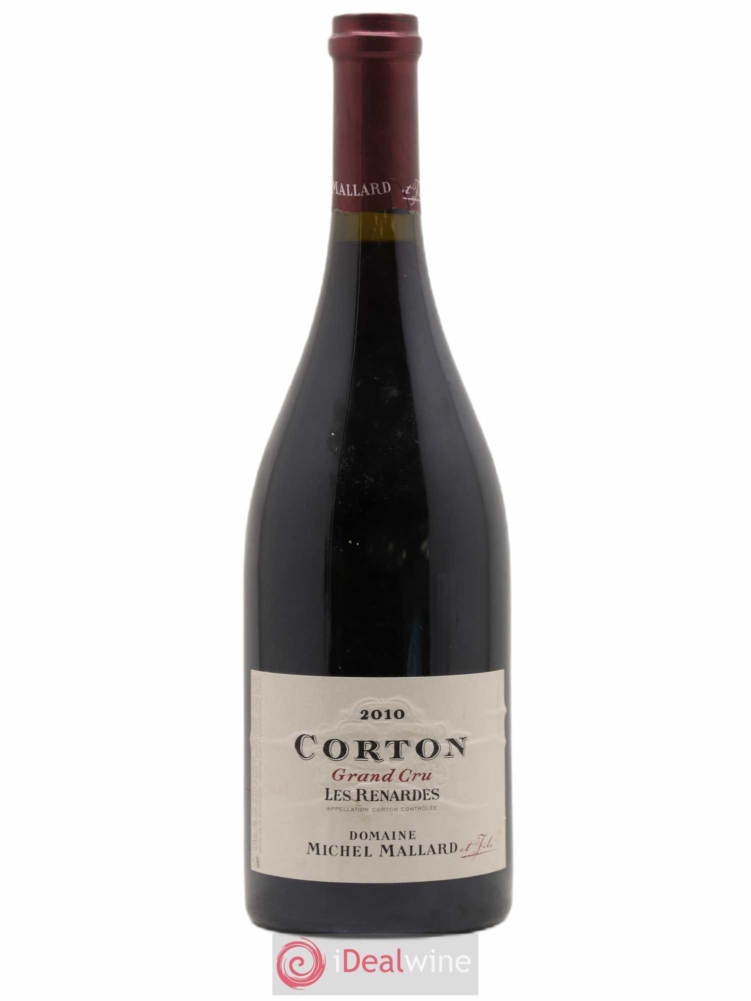 Corton Grand Cru Les Renardes Michel Mallard 2010 - Posten von 1 Flasche - 0