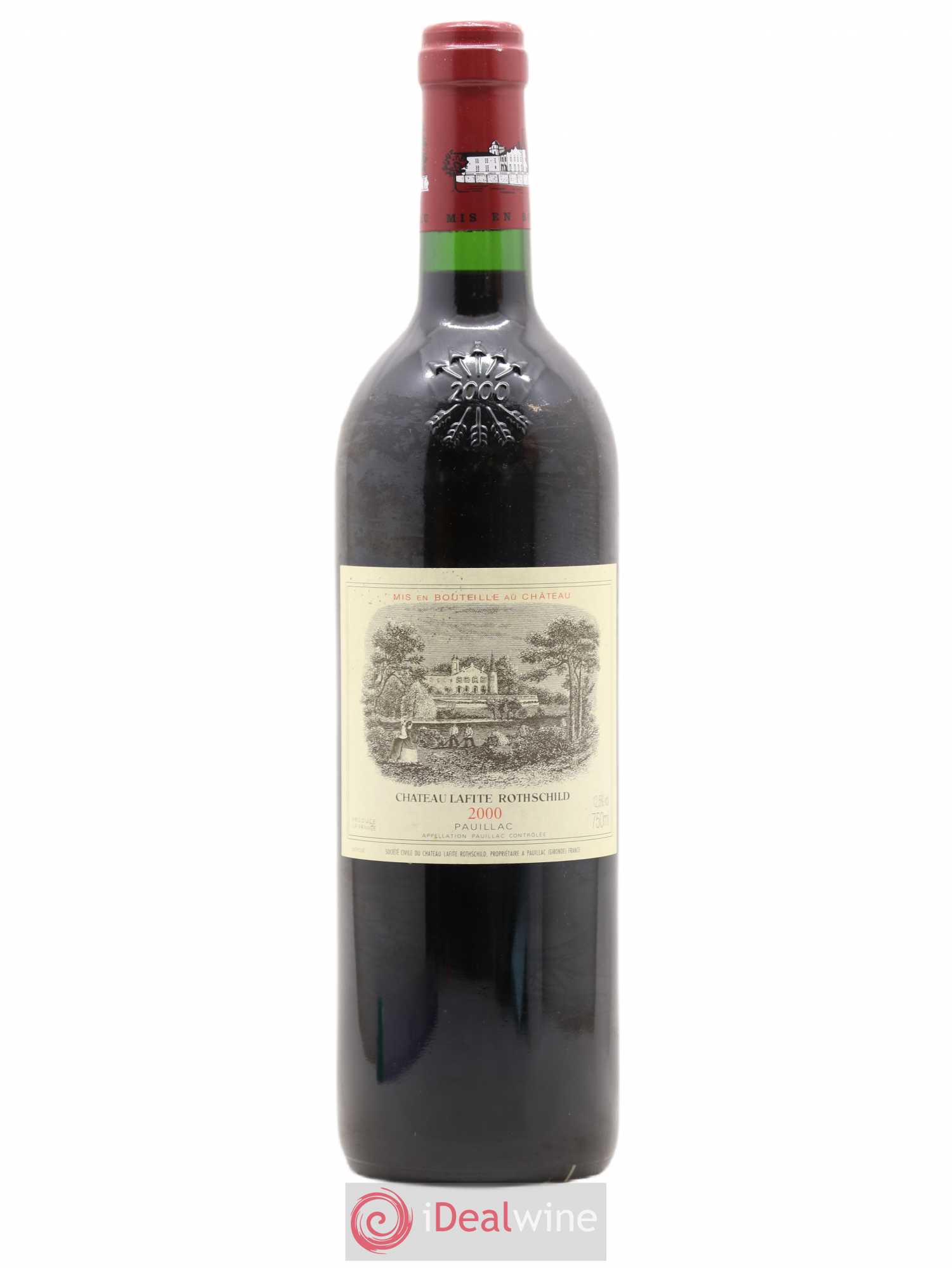 Château Lafite Rothschild 1er Grand Cru Classé 2000 - Lot de 1 bouteille - 0