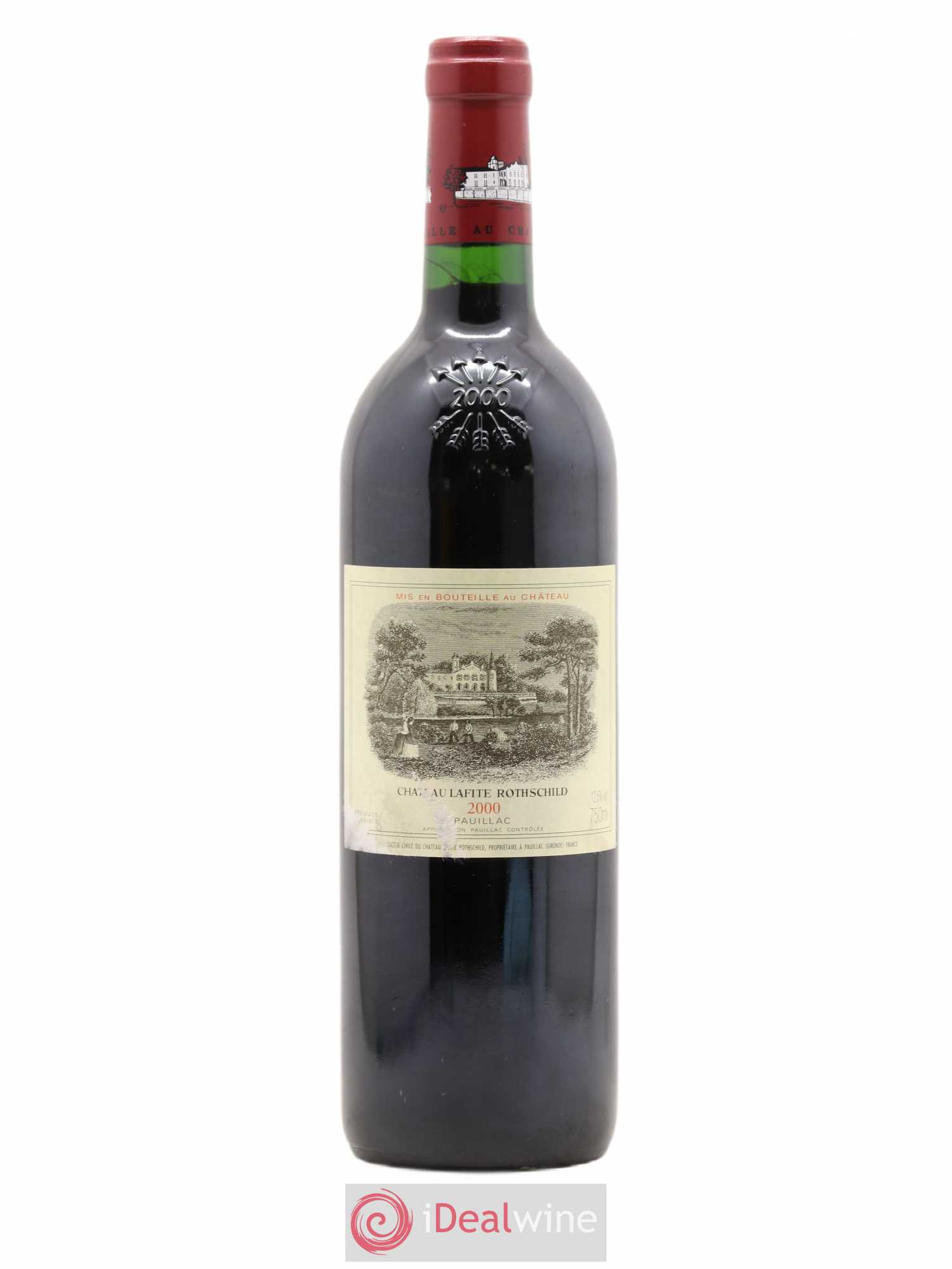 Château Lafite Rothschild 1er Grand Cru Classé 2000 - Lot de 1 bouteille - 0