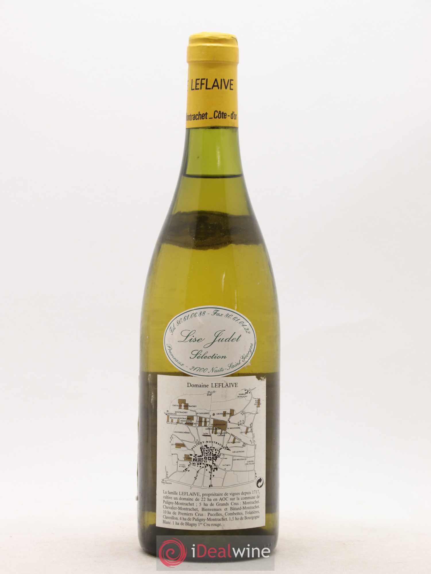 Puligny-Montrachet Leflaive (Domaine) 1990 - Lot de 1 bouteille - 1