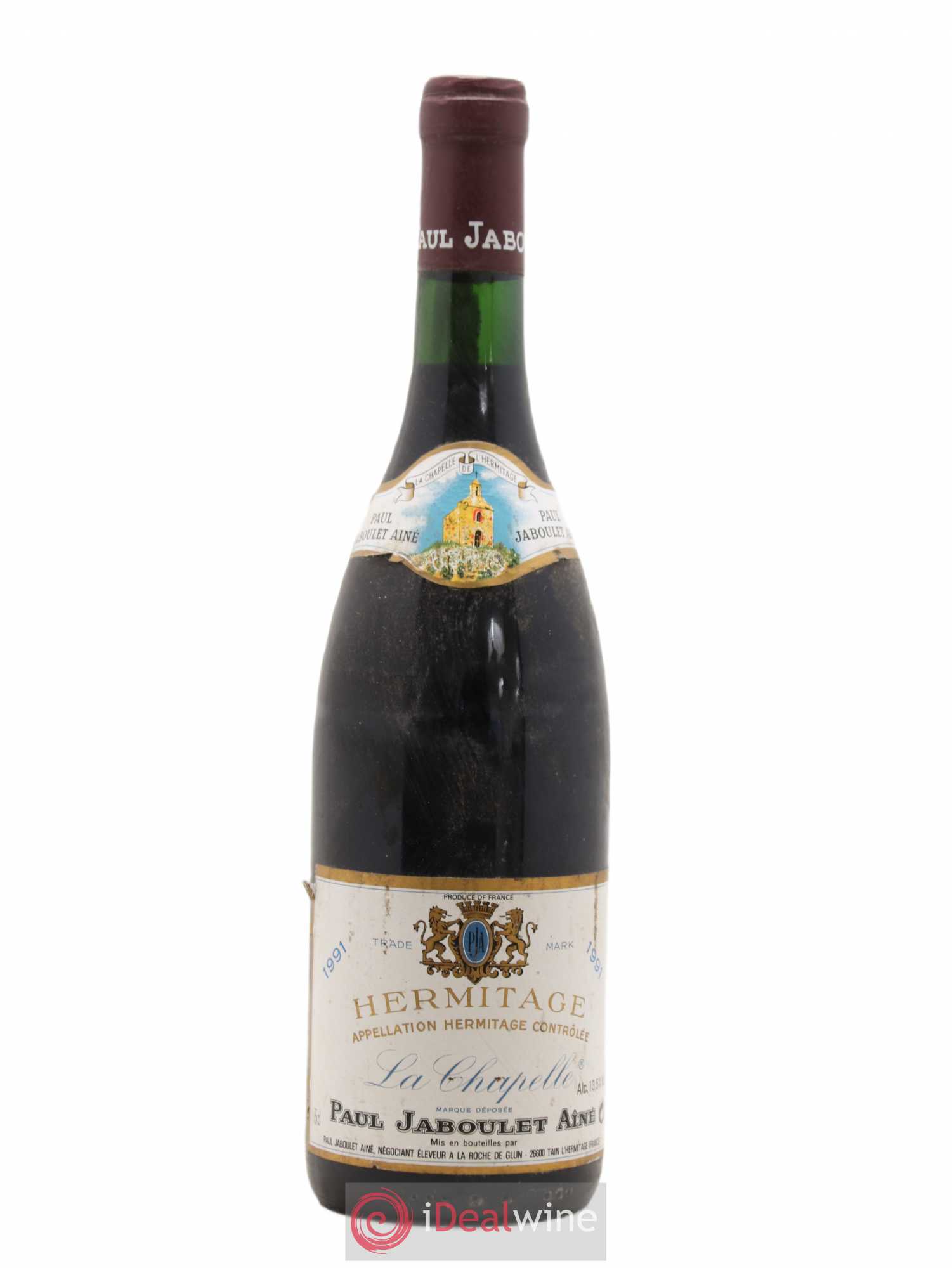 Hermitage La Chapelle Paul Jaboulet Ainé 1991 - Lot de 1 bouteille - 0