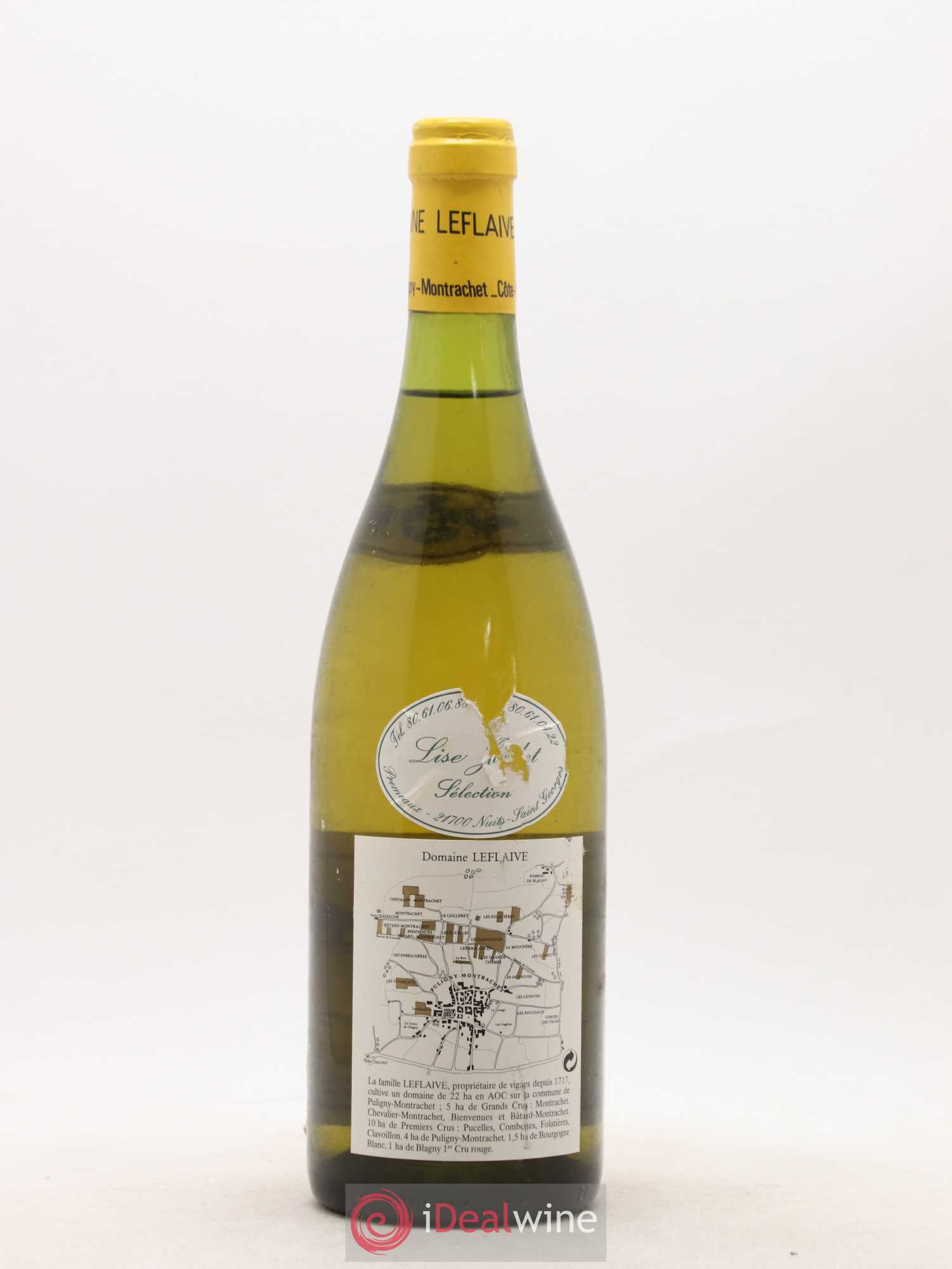 Puligny-Montrachet Leflaive (Domaine) 1992 - Lot de 1 bouteille - 1