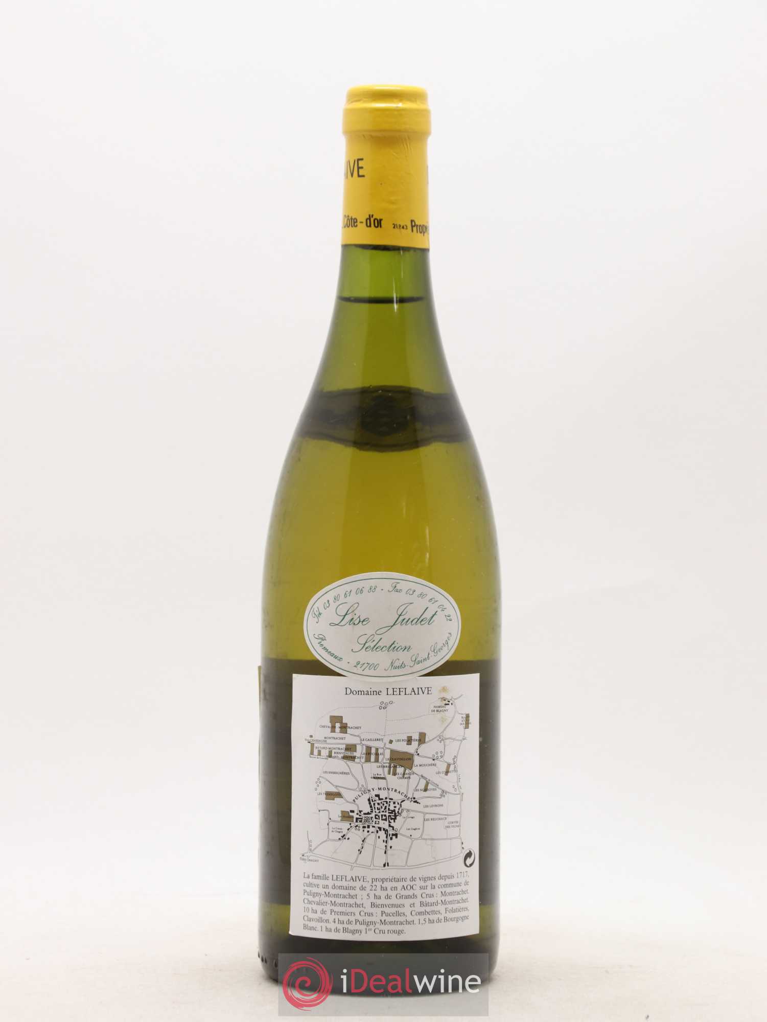 Puligny-Montrachet 1er Cru Les Pucelles Leflaive (Domaine) 1996 - Lot de 1 bouteille - 1