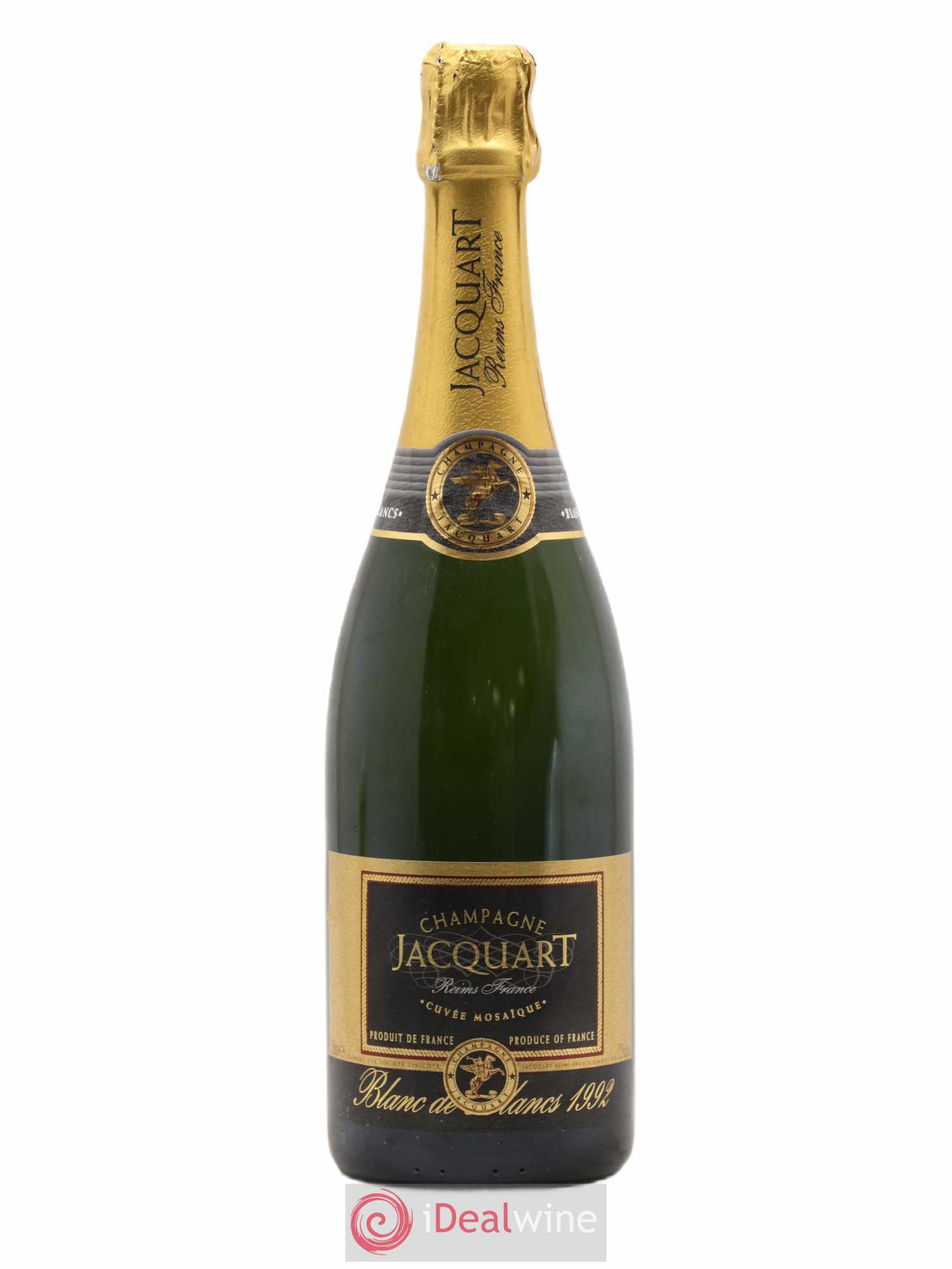 Champagne Blanc de Blancs Cuvée Mosaïque Jacquart 1992 - Posten von 1 Flasche - 0