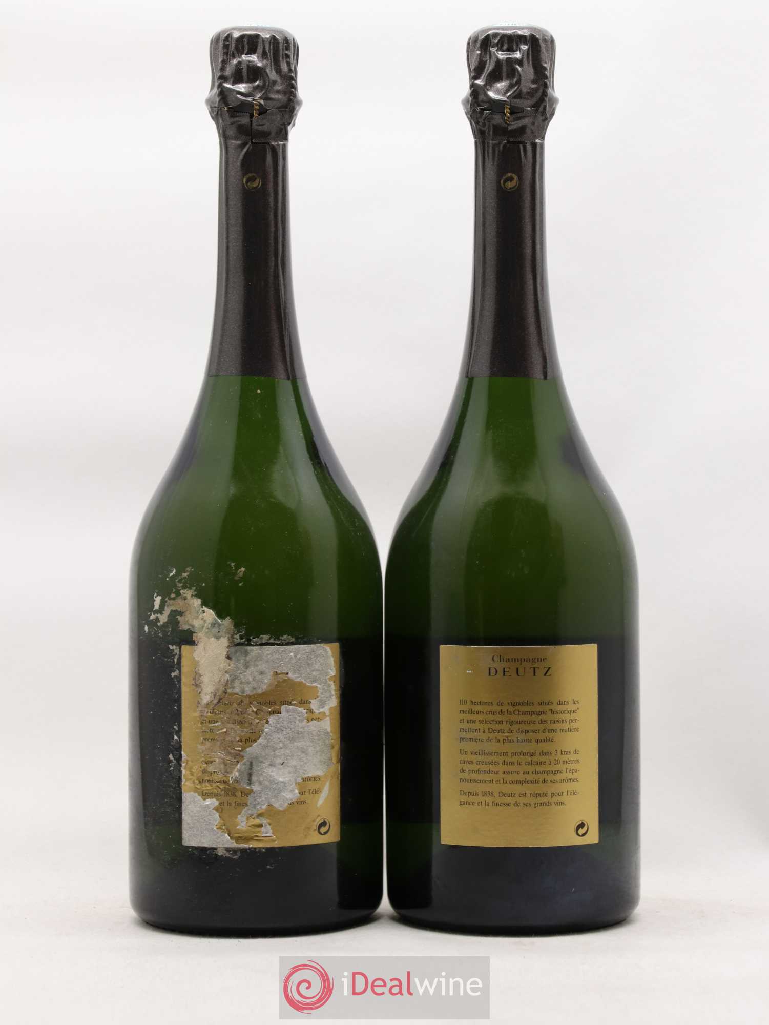 Cuvée William Deutz Deutz 1995 - Lot de 2 bouteilles - 1