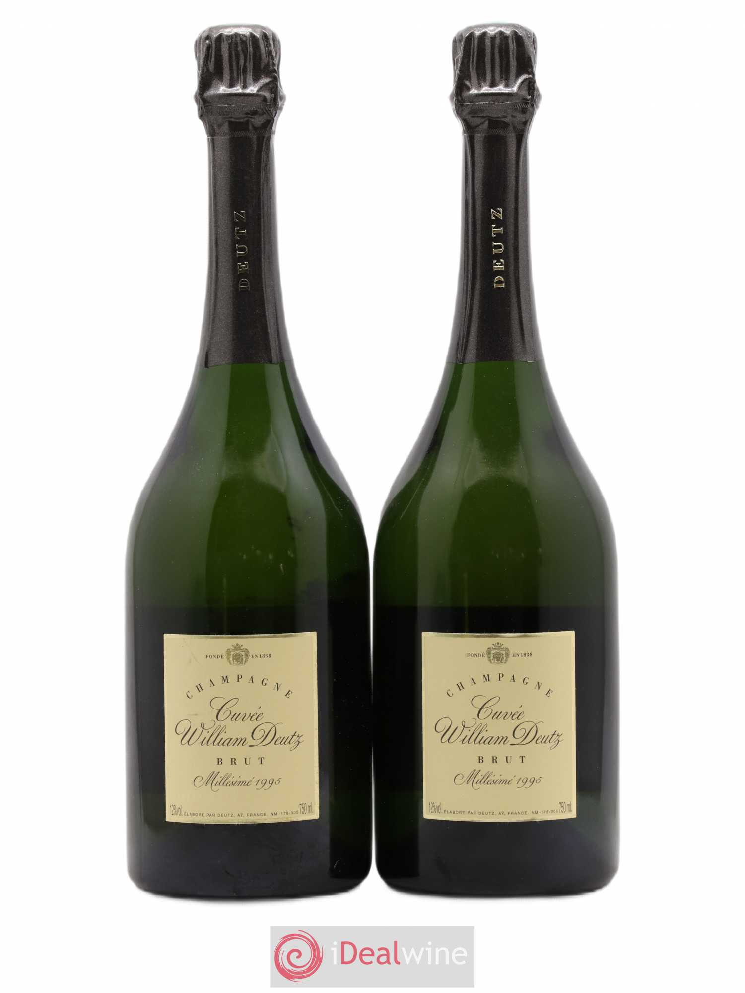 Cuvée William Deutz Deutz 1995 - Lot de 2 bouteilles - 0