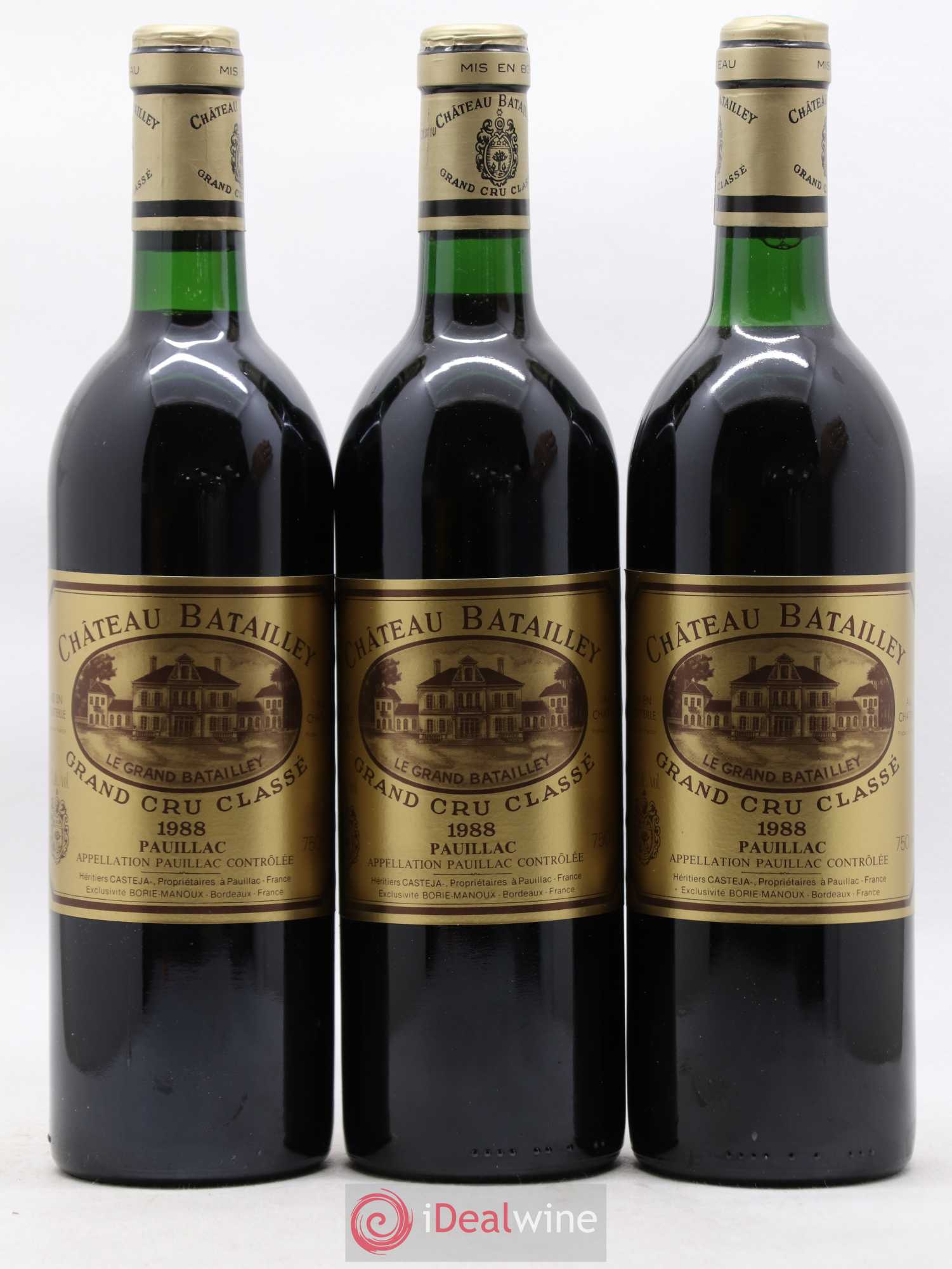 Château Batailley 5ème Grand Cru Classé 1988 - Posten von 12 Flaschen - 3