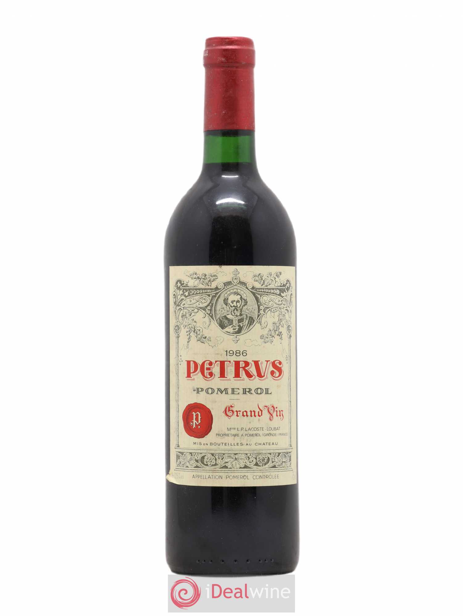 Petrus 1986 - Lot de 1 bouteille - 0