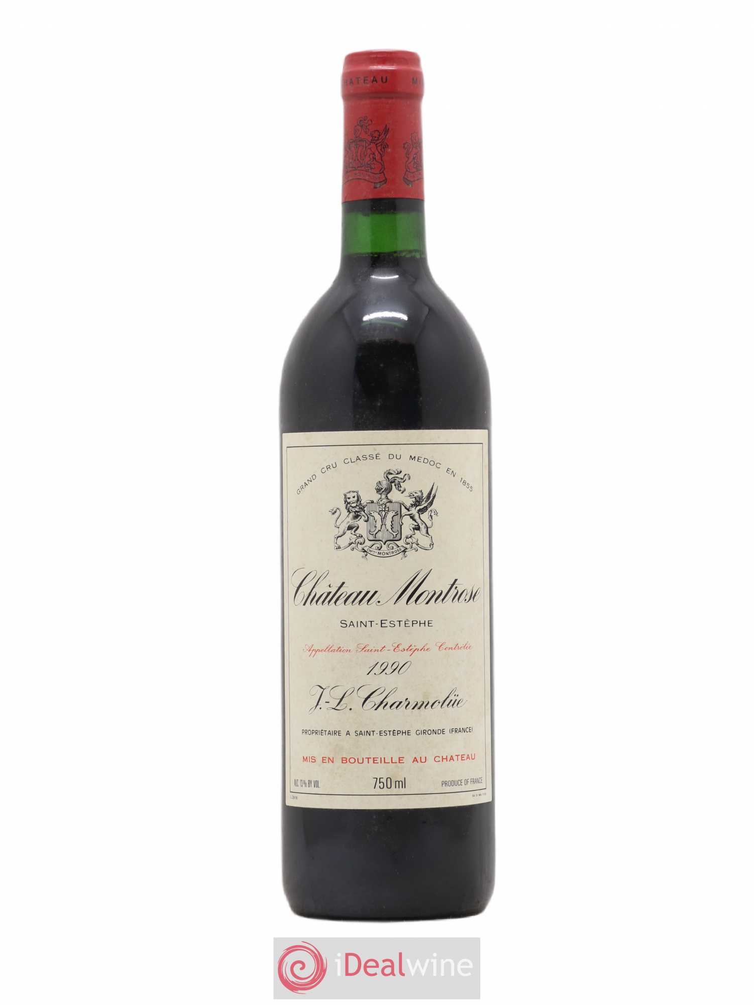 Château Montrose 2ème Grand Cru Classé 1990 - Lot de 1 bouteille - 0
