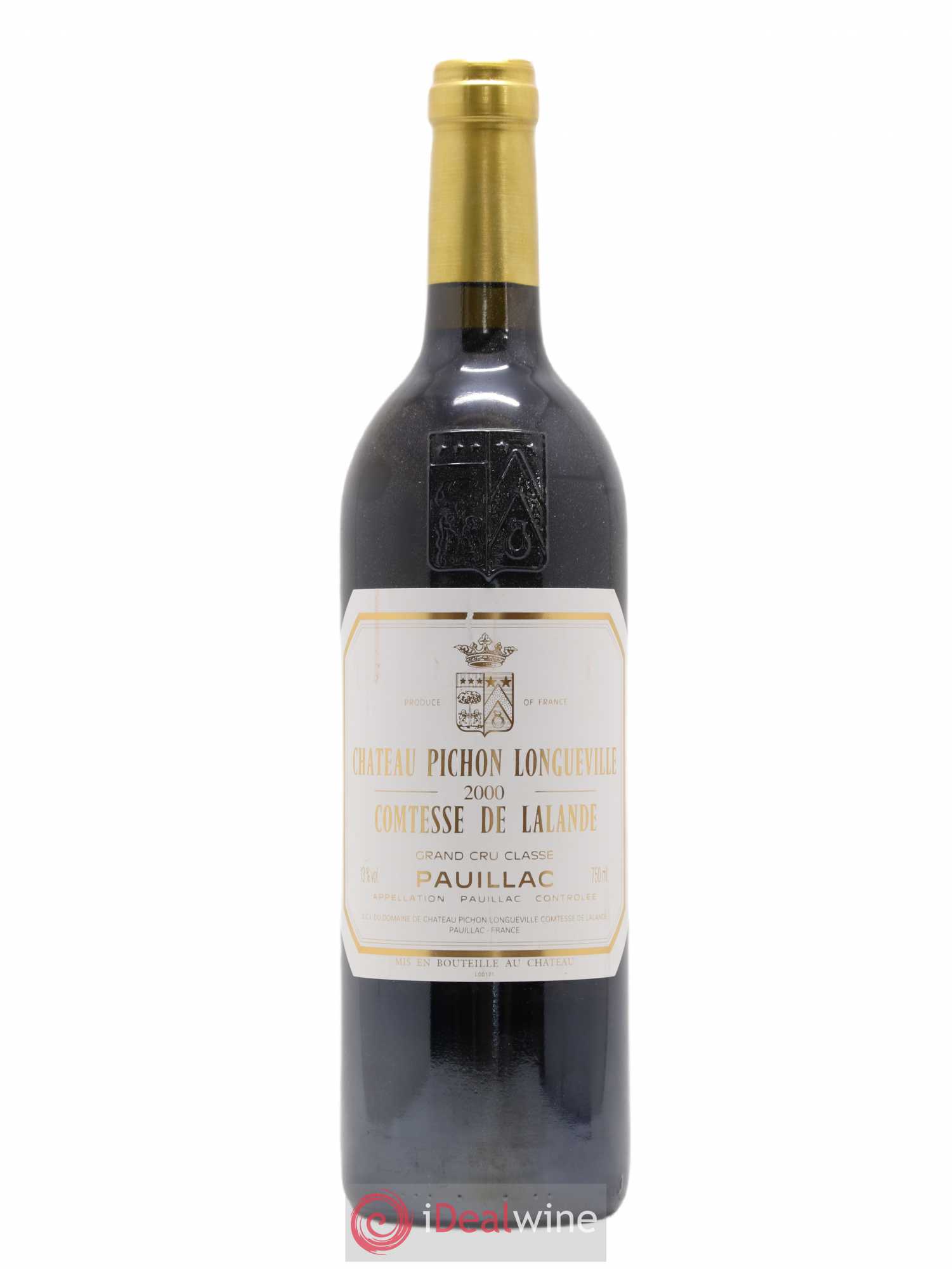 Château Pichon Longueville Comtesse de Lalande 2ème Grand Cru Classé 2000 - Lot de 1 bouteille - 0