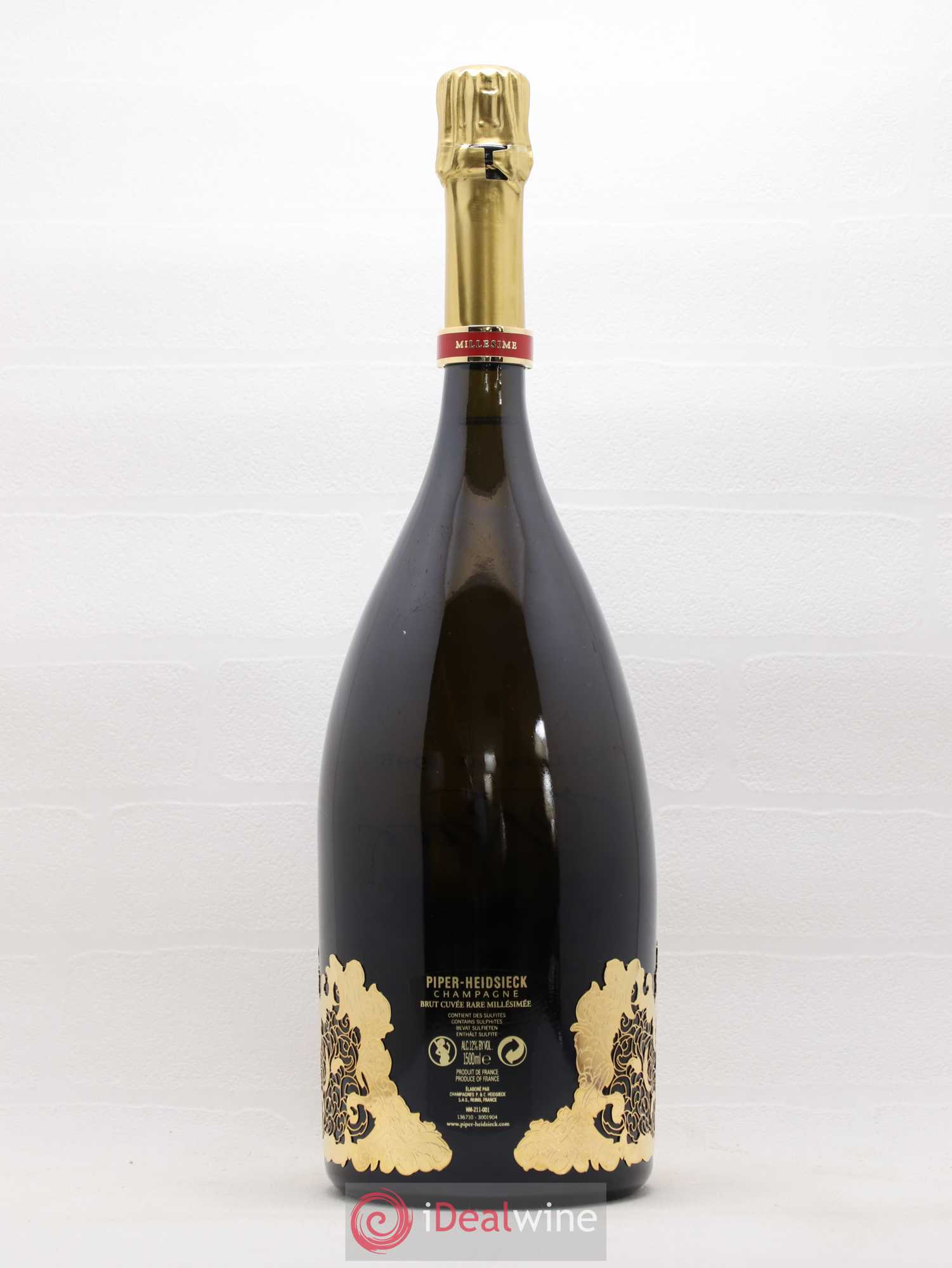 Rare Piper Heidsieck 1998 - Lot de 1 magnum - 1