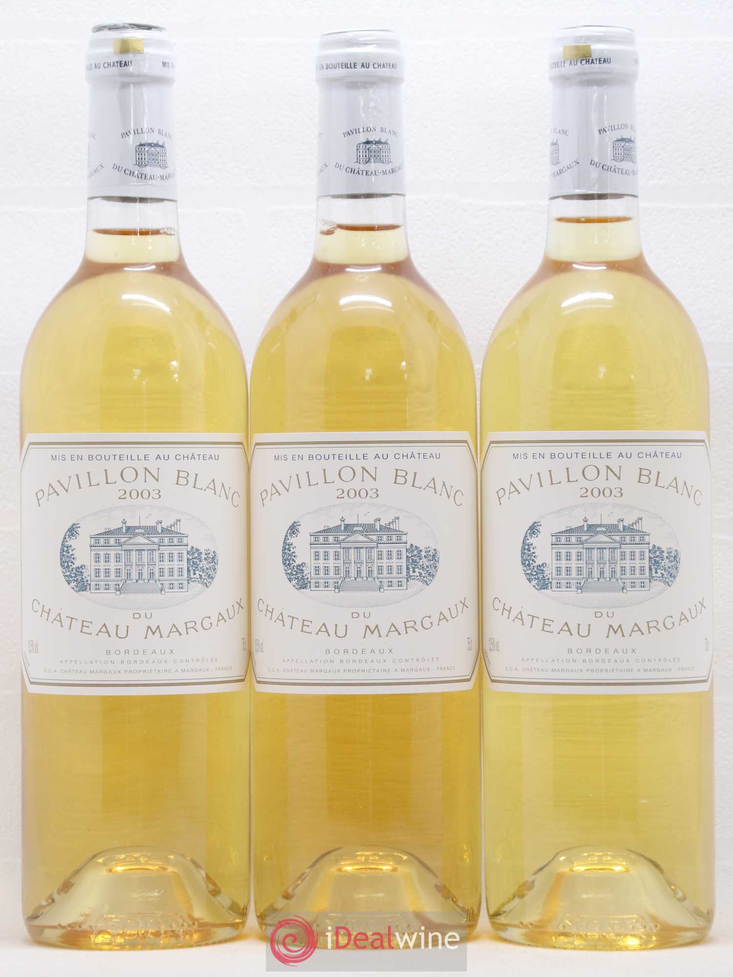 Pavillon Blanc du Château Margaux 2003 - Lot de 6 bouteilles - 2