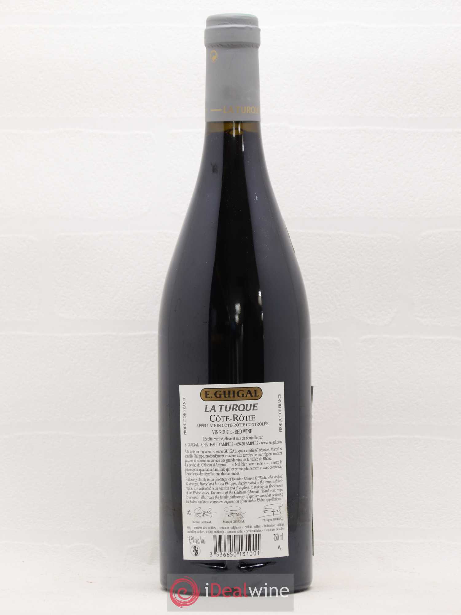 Côte-Rôtie La Turque Guigal 2006 - Lot de 1 bouteille - 1