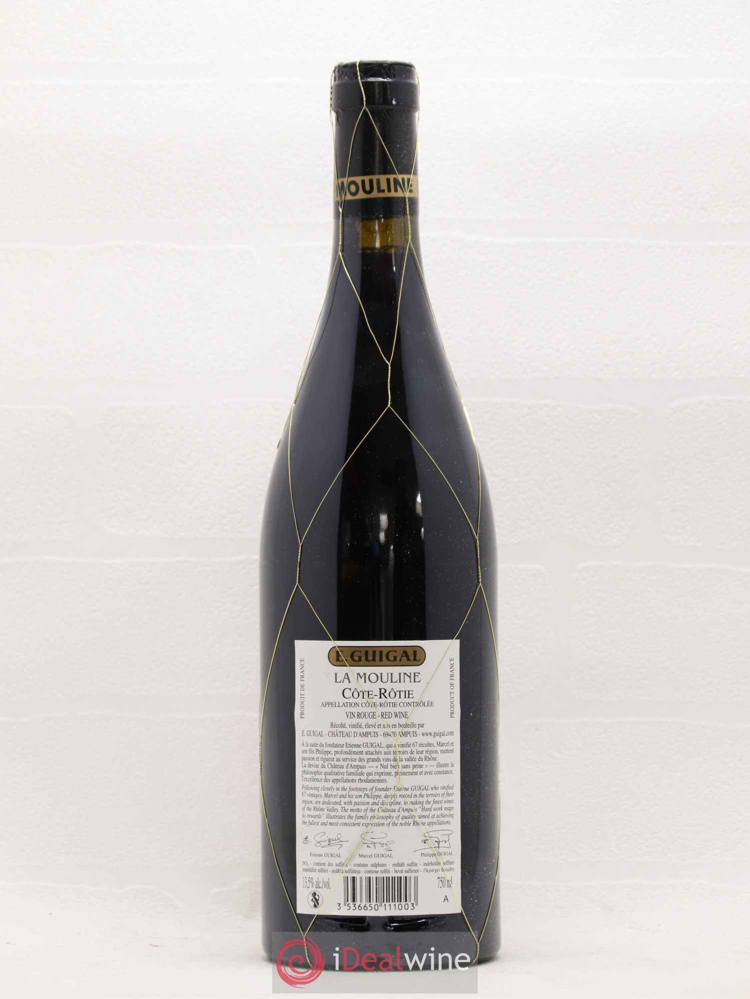 Côte-Rôtie La Mouline Guigal 2006 - Lot de 1 bouteille - 1