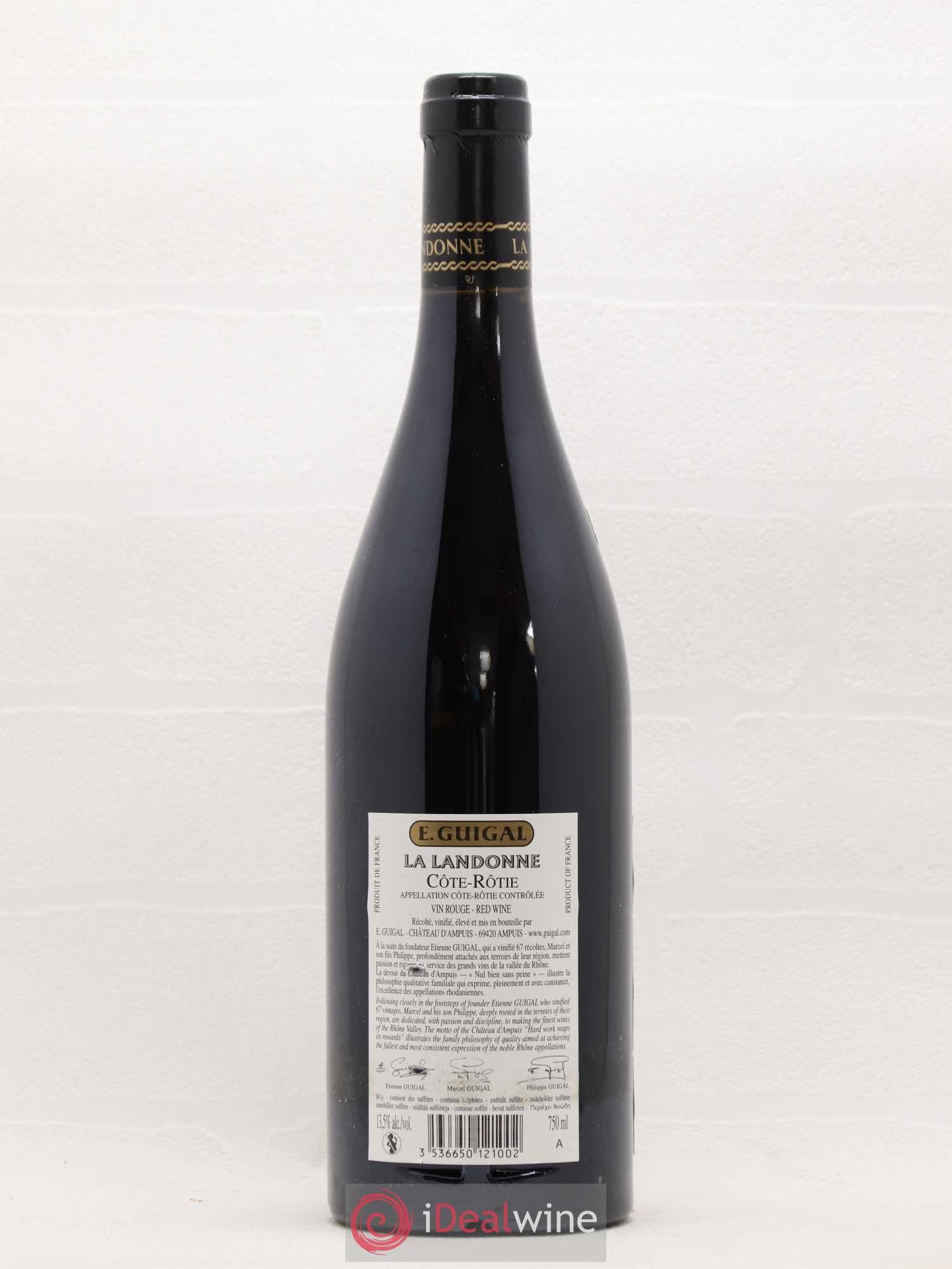 Côte-Rôtie La Landonne Guigal 2006 - Lot de 1 bouteille - 1