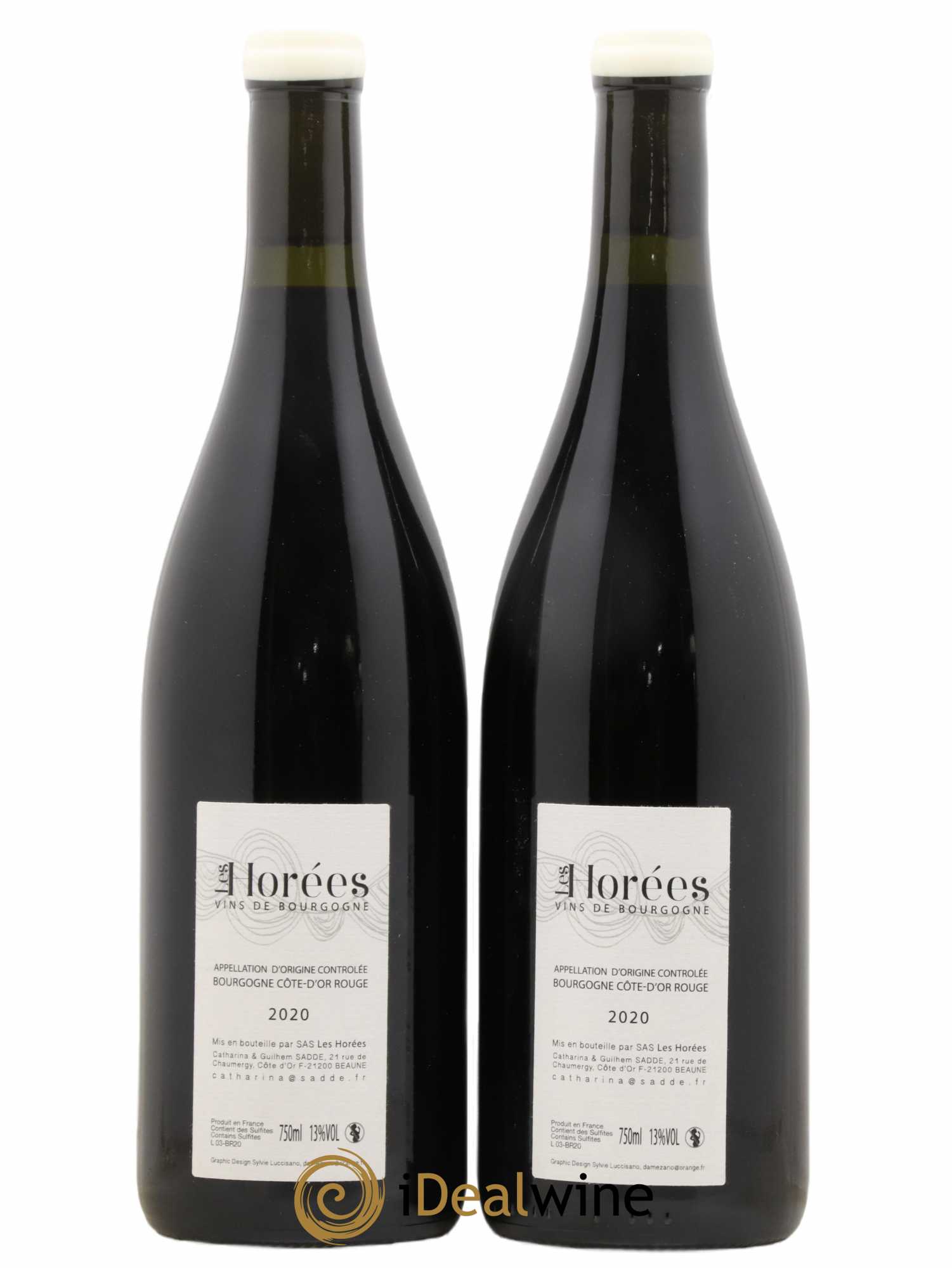 Bourgogne Le Vieux Sage Les Horées 2020 - Lot de 2 bouteilles - 1