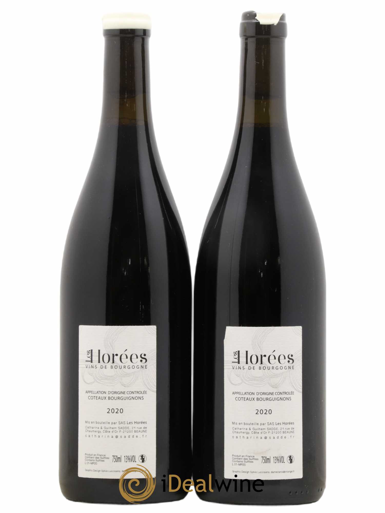 Coteaux Bourguignons Mon Poulain Les Horées 2020 - Lot de 2 bouteilles - 1