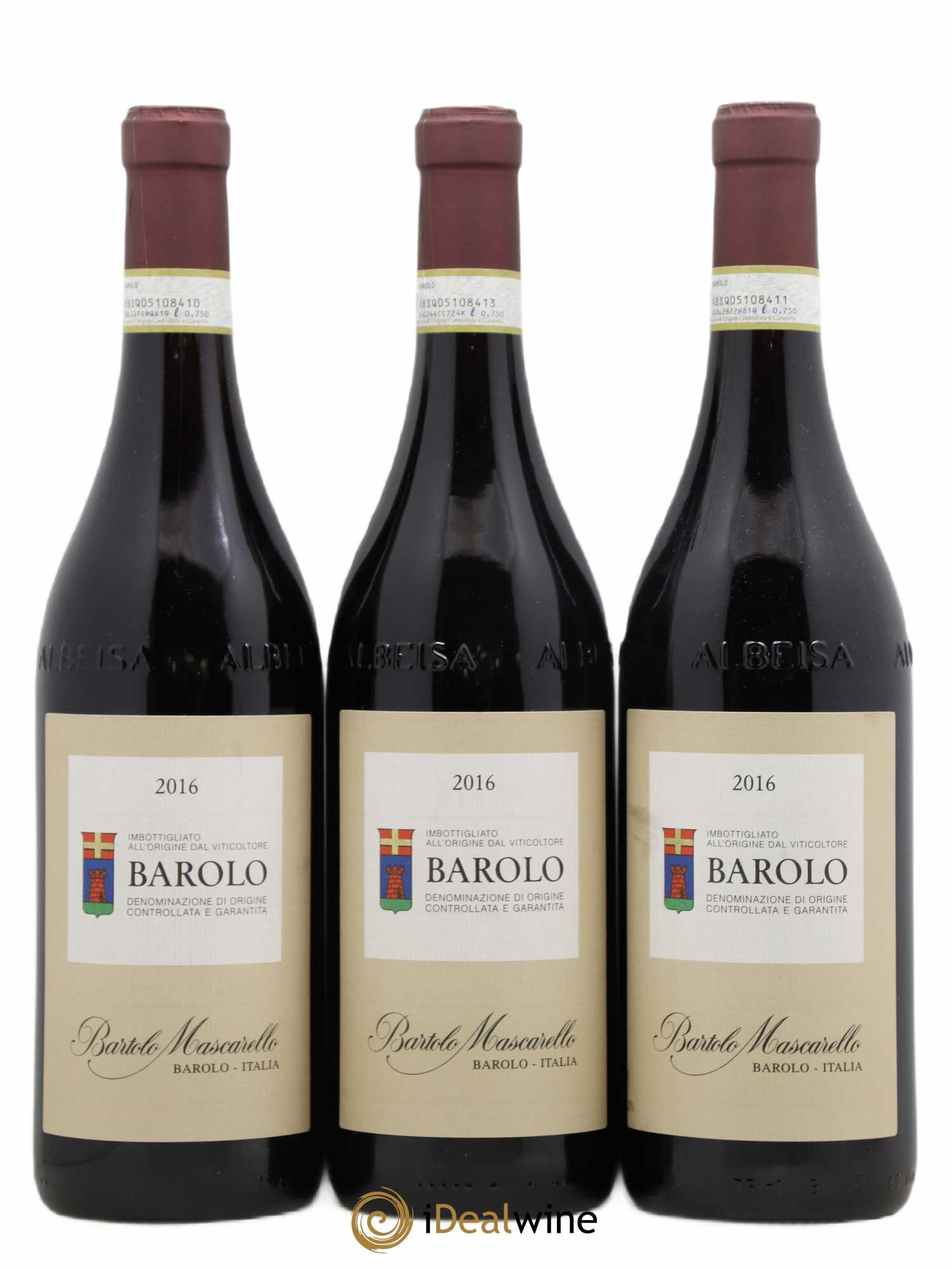 Barolo DOCG Bartolo Mascarello 2016 - Lot de 3 bouteilles - 0
