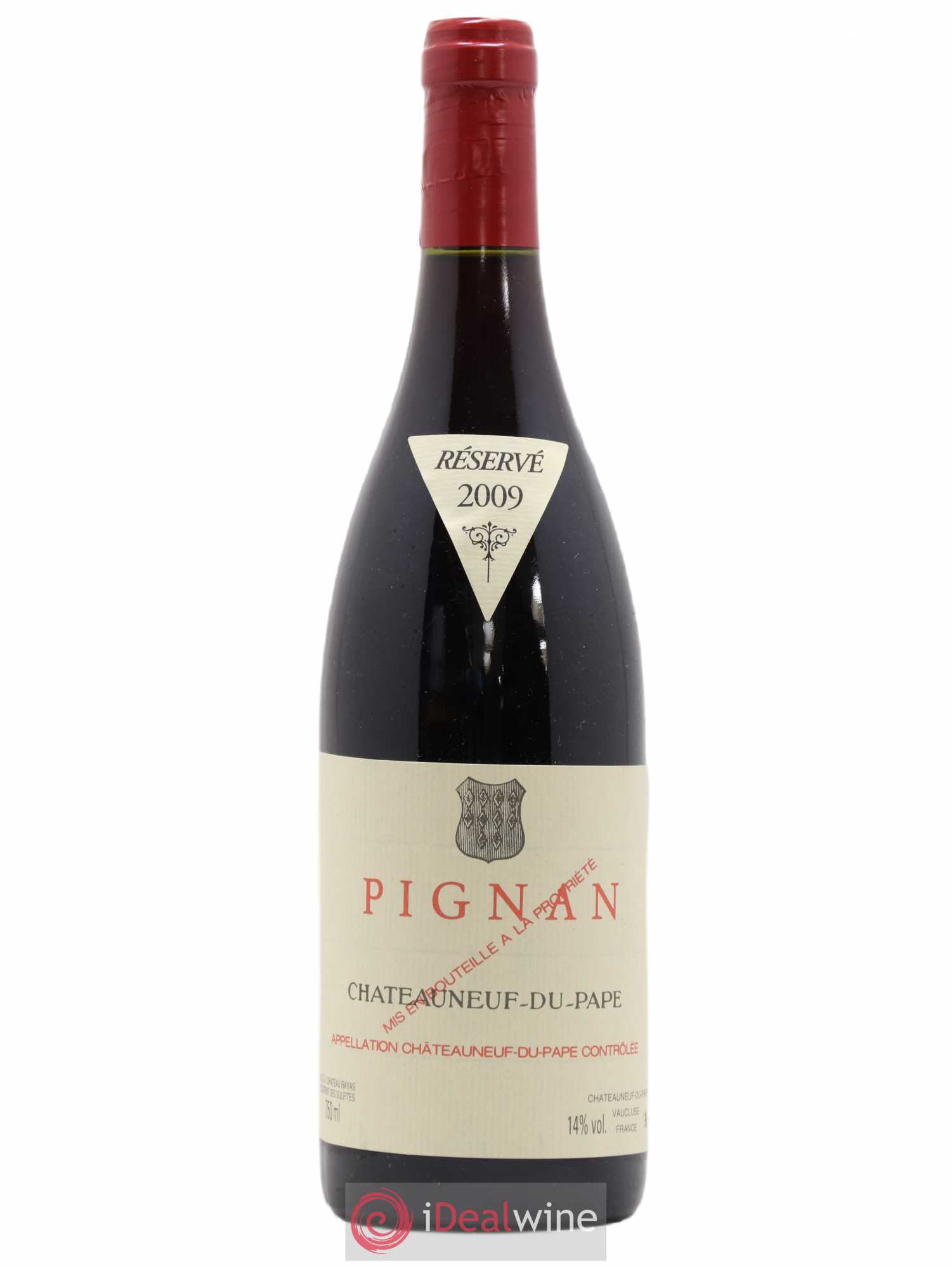 Châteauneuf-du-Pape Pignan Emmanuel Reynaud 2009 - Lot de 1 bouteille - 0
