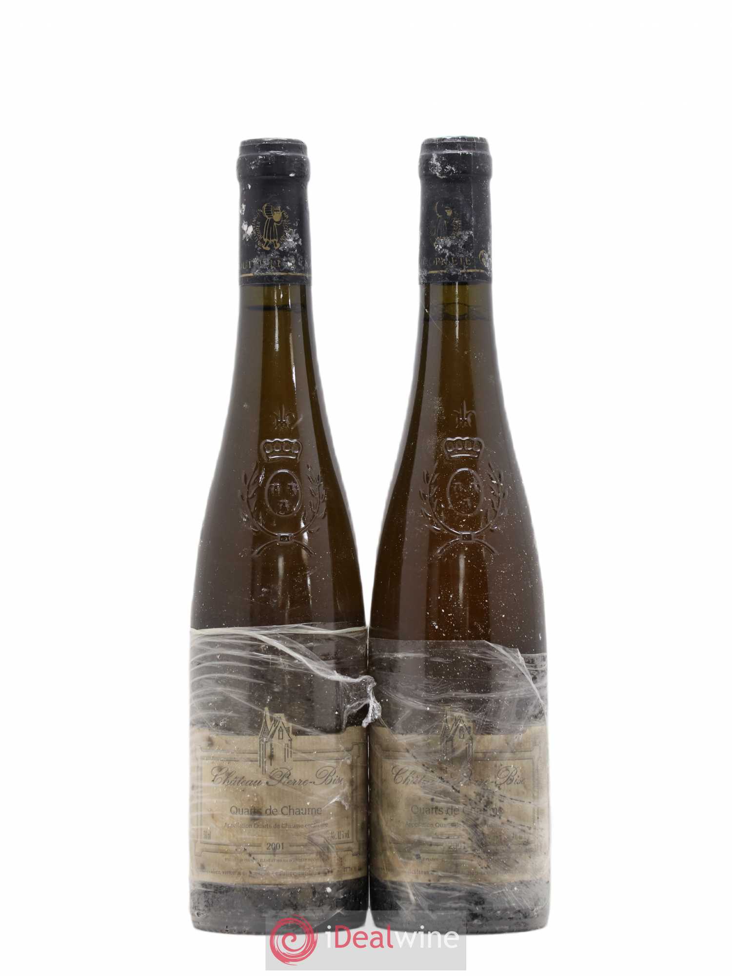Quarts de Chaume Château Pierre Bise 50cl (sans prix de réserve) 2001 - Lotto di 2 bottiglie - 0